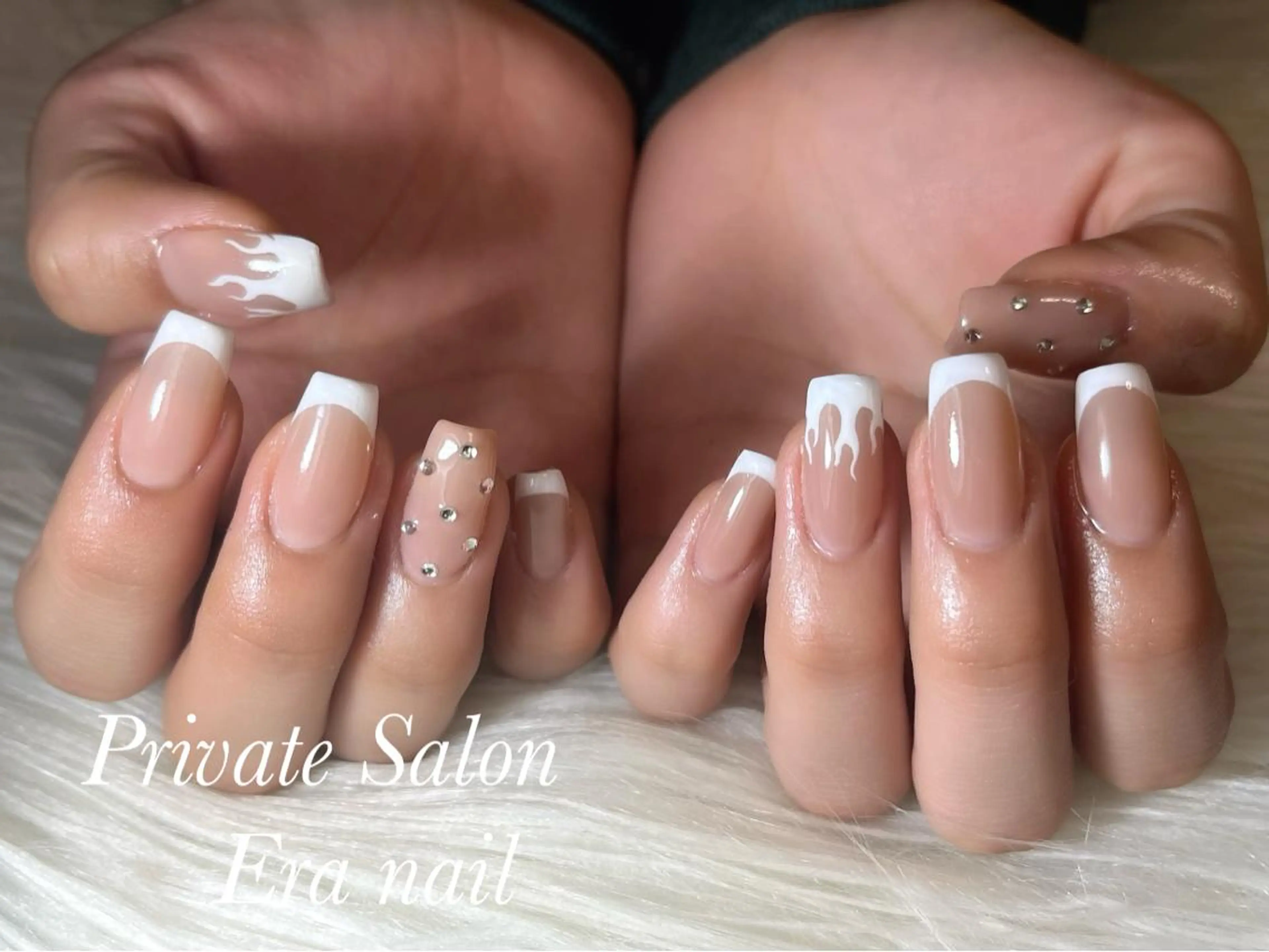 ネイル フレンチネイル Era nailのネイルデザイン