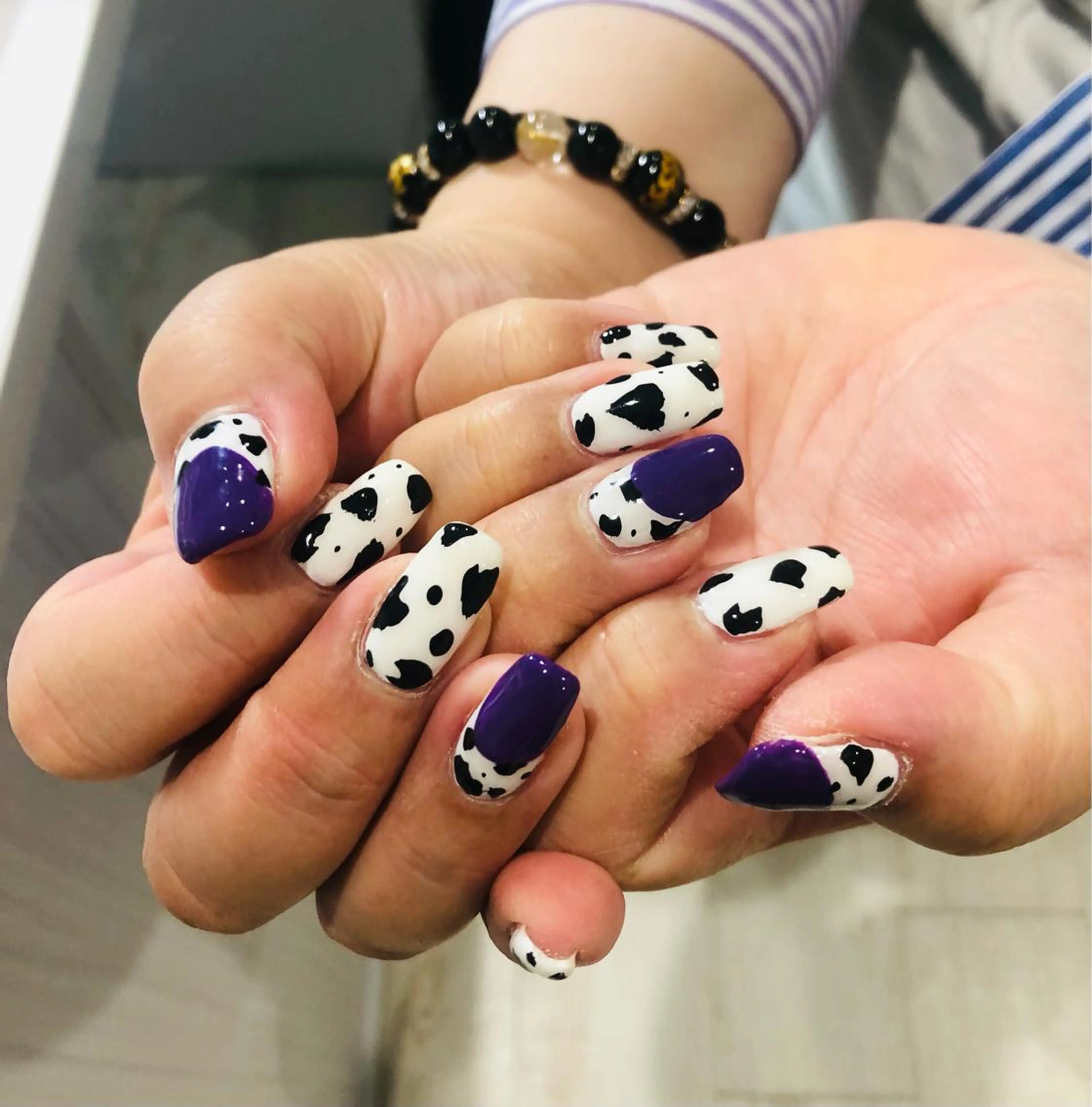 ネイル 入学式 フラッシュネイル フレンチネイル 卒業式 ラメ(グリッター) Ｈ3（エイチスリー）所属・H3 hitoのネイルデザイン