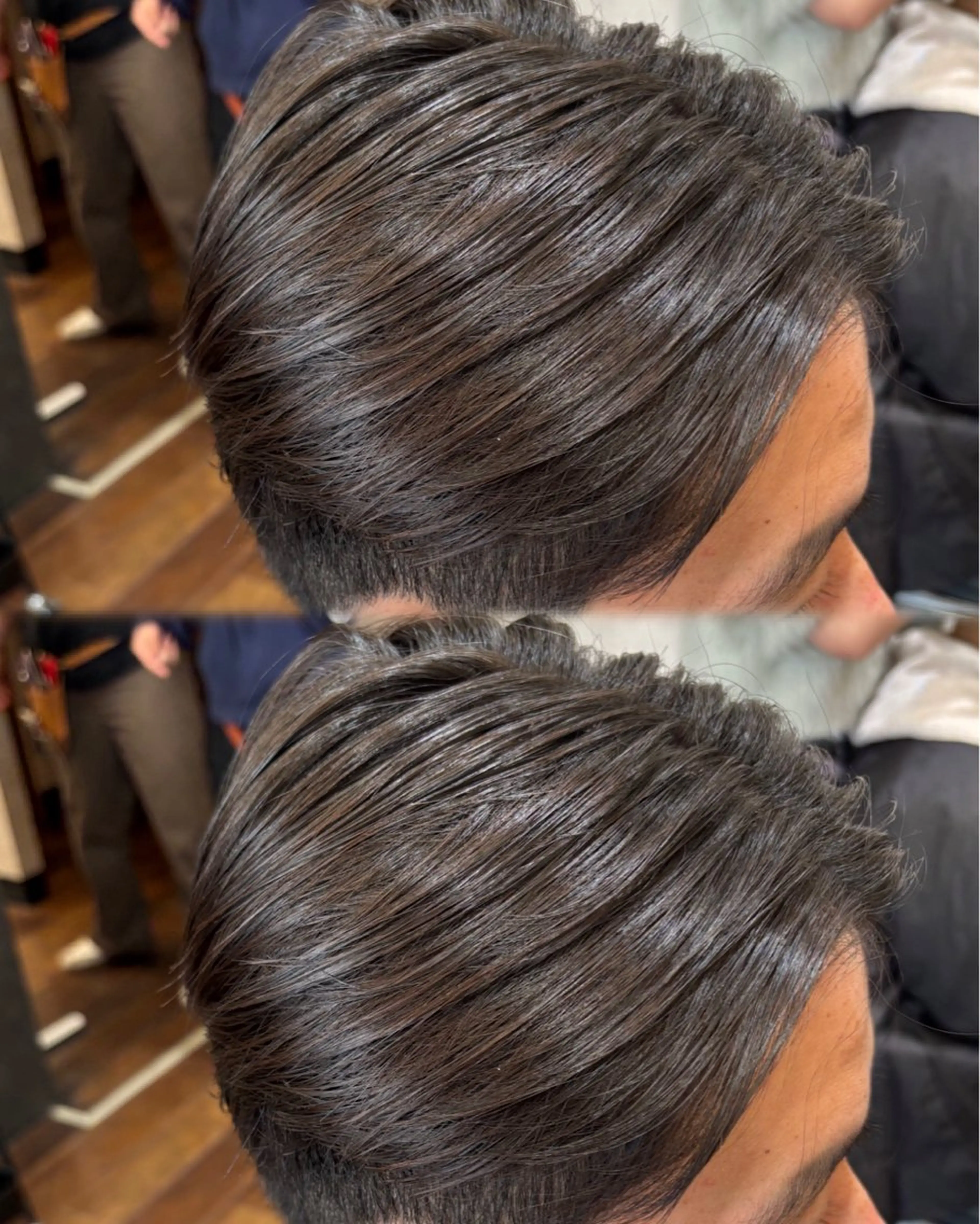 ショート パーマ メンズ カット 縮毛矯正 メンズ支持率No1 毛流れ特化/黒部由徒のヘアスタイル