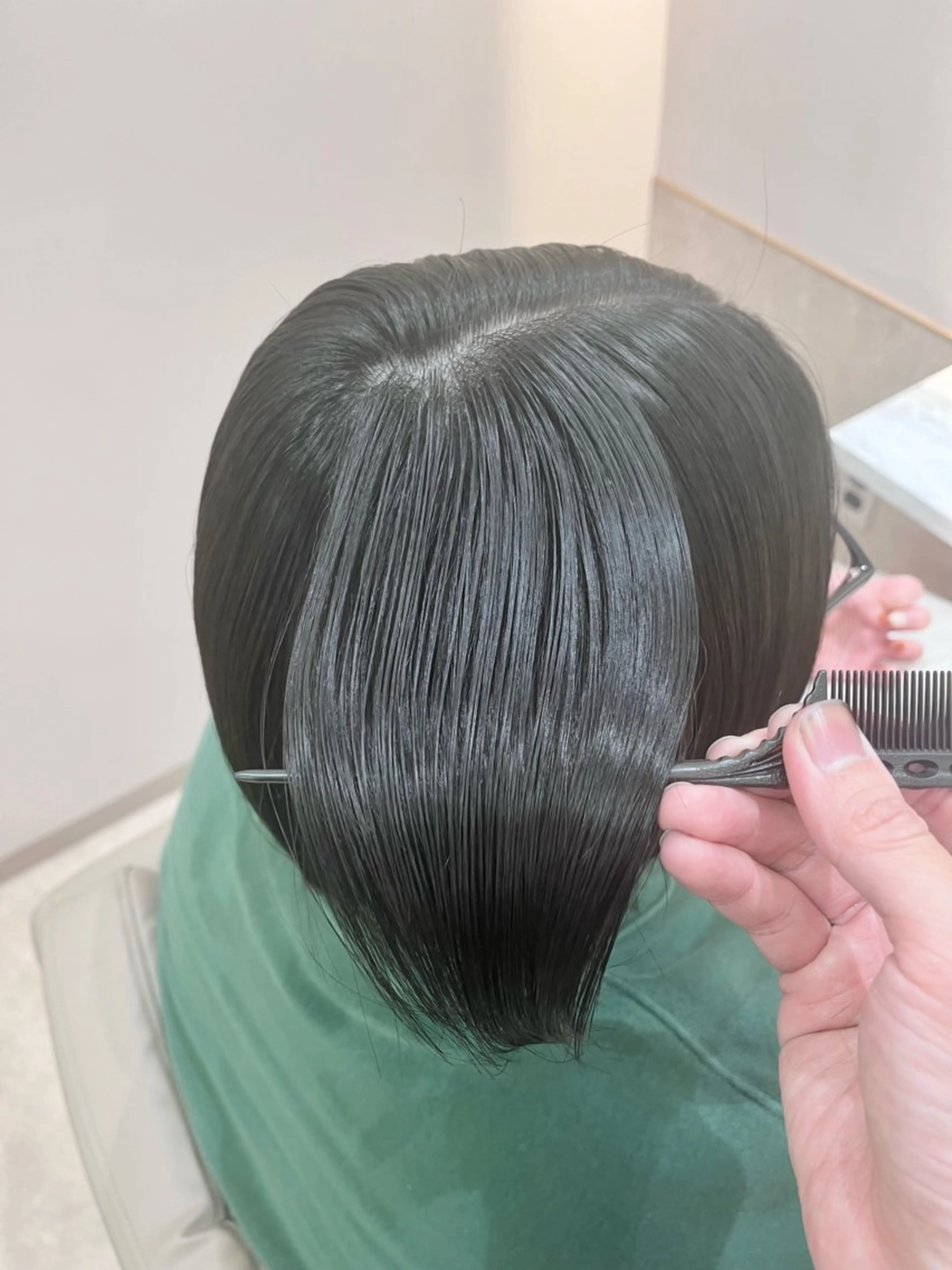 ショート カット 縮毛矯正 韓国style MITSUのヘアスタイル