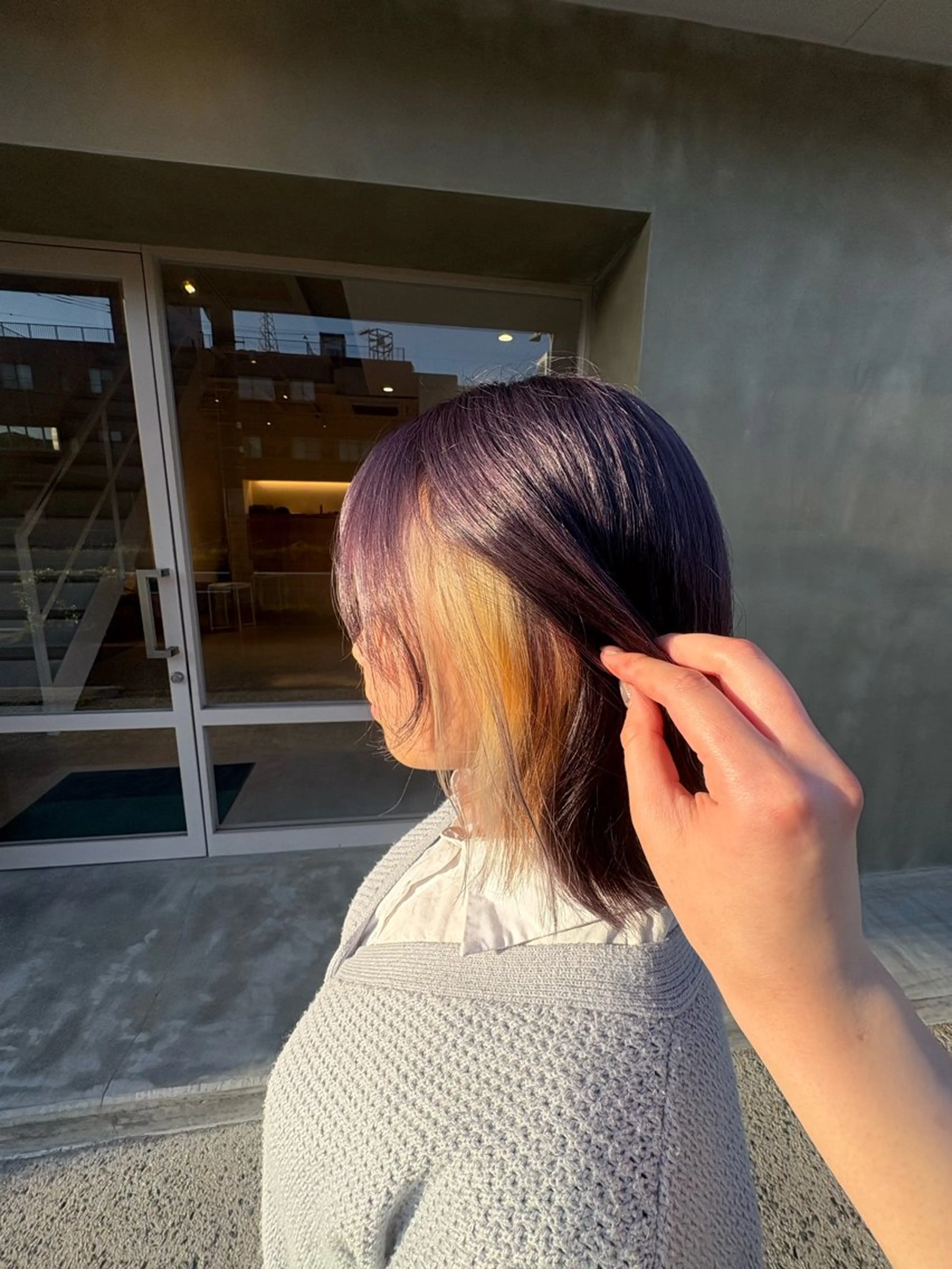 【🍒ྀིミニモ限定価格🍒ྀི】チラッと可愛い🌈イヤリングカラー🩷耳掛けやアレンジ時にさりげなく個性を‼️の写真