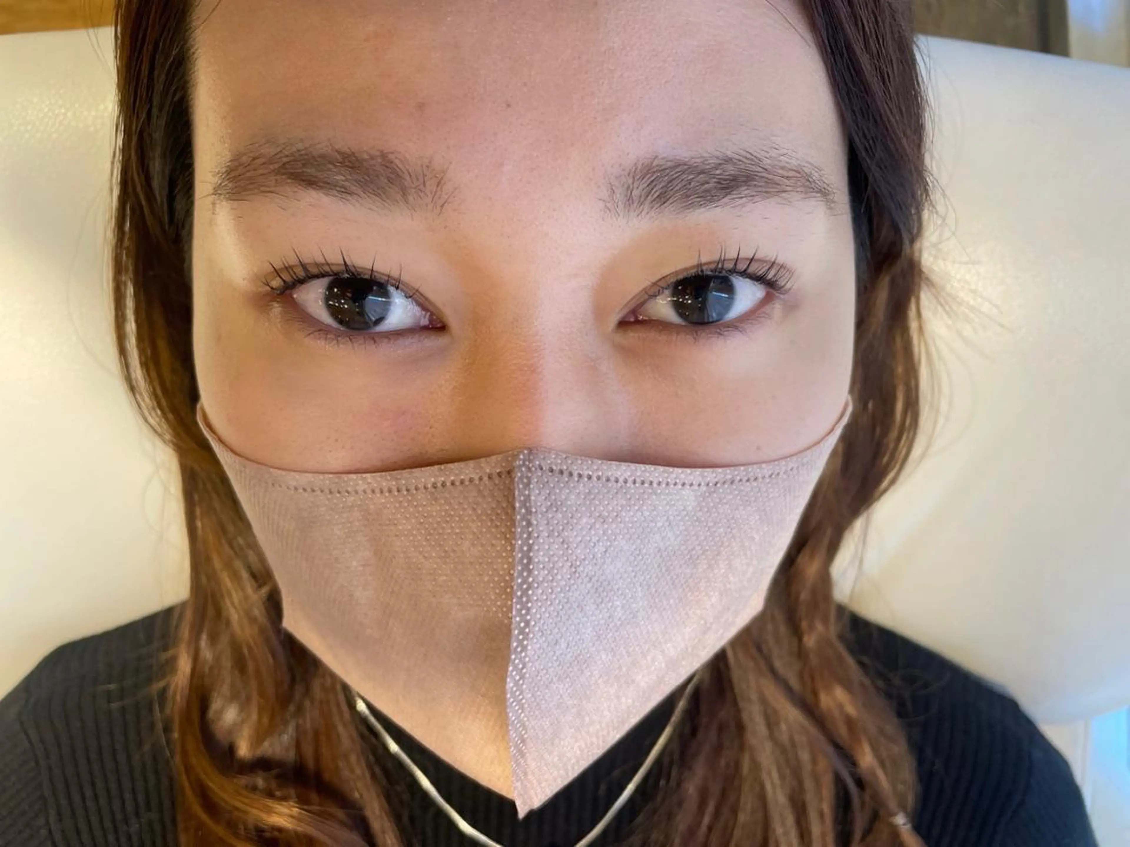 マツエク・マツパ Cカール パリジェンヌラッシュリフト 一重×まつ毛パーマ Colk ☆のマツエク・マツパデザイン