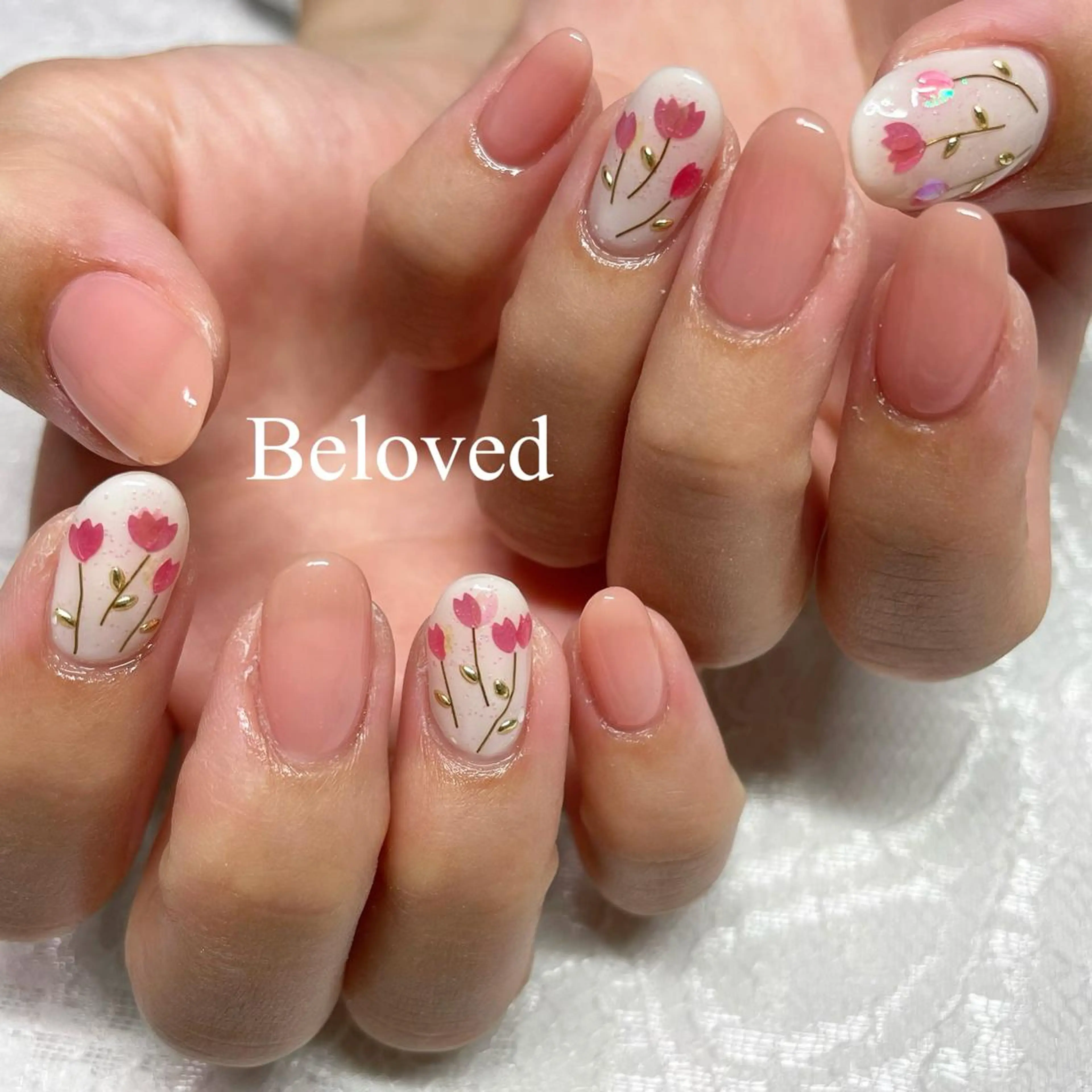 ネイル ハンドネイル ハンドケア Beloved Mariaのネイルデザイン