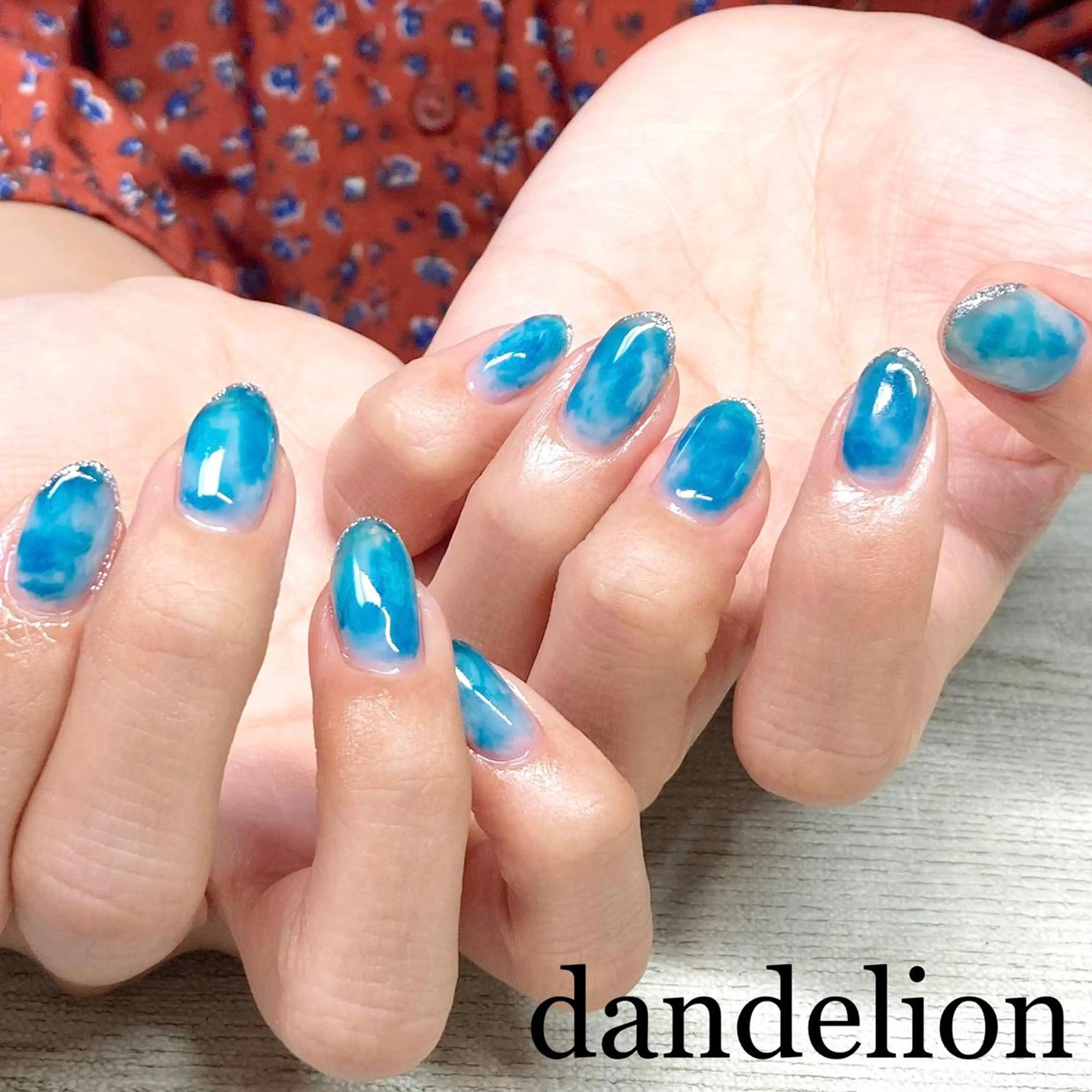 ネイル ハンドネイル ハンドケア dandelion ダンデライオンのネイルデザイン