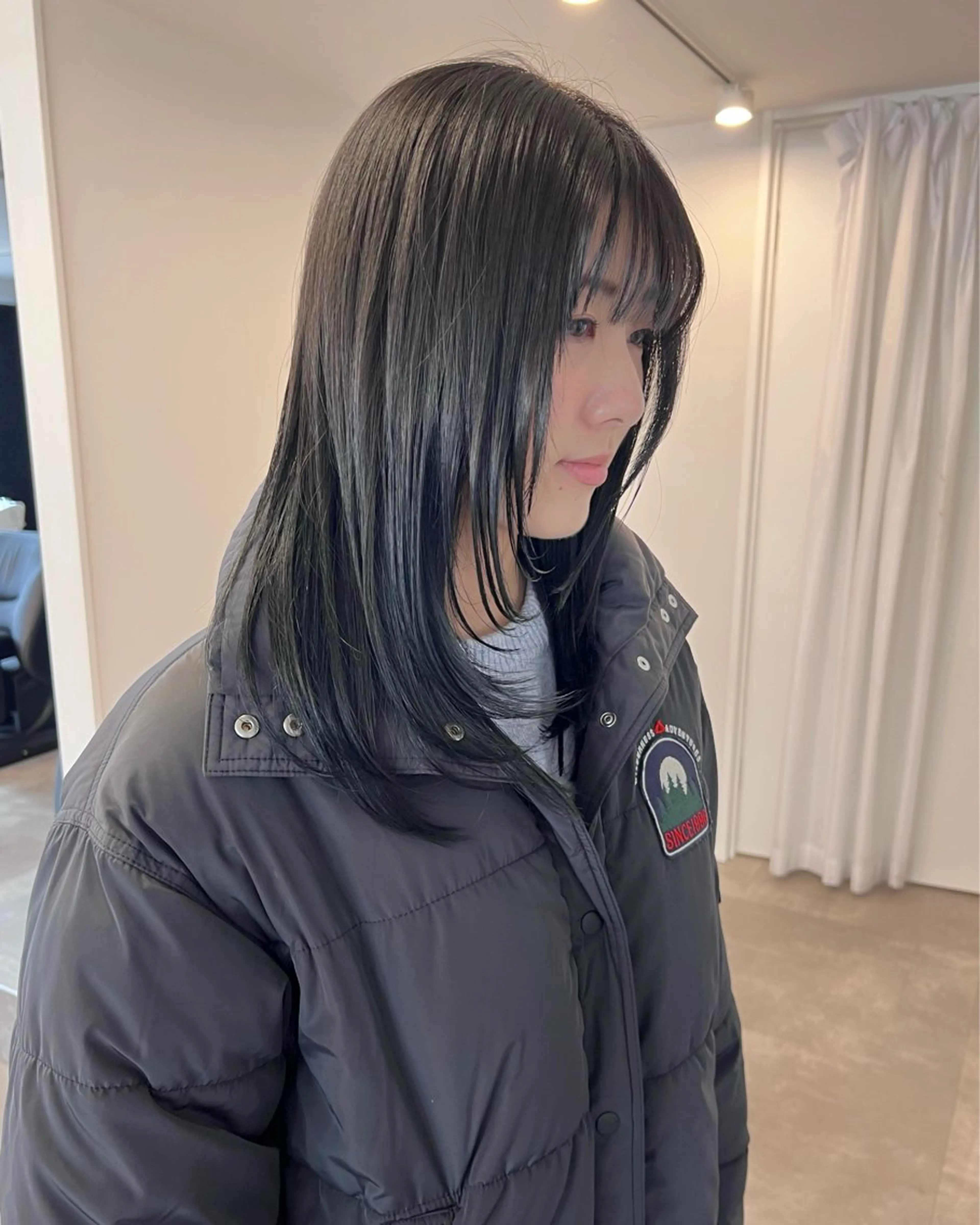 セミロング カラー カット ヘアカラー トリートメント 🌿ダブルカラー/ 明大前/中村渓太のヘアスタイル