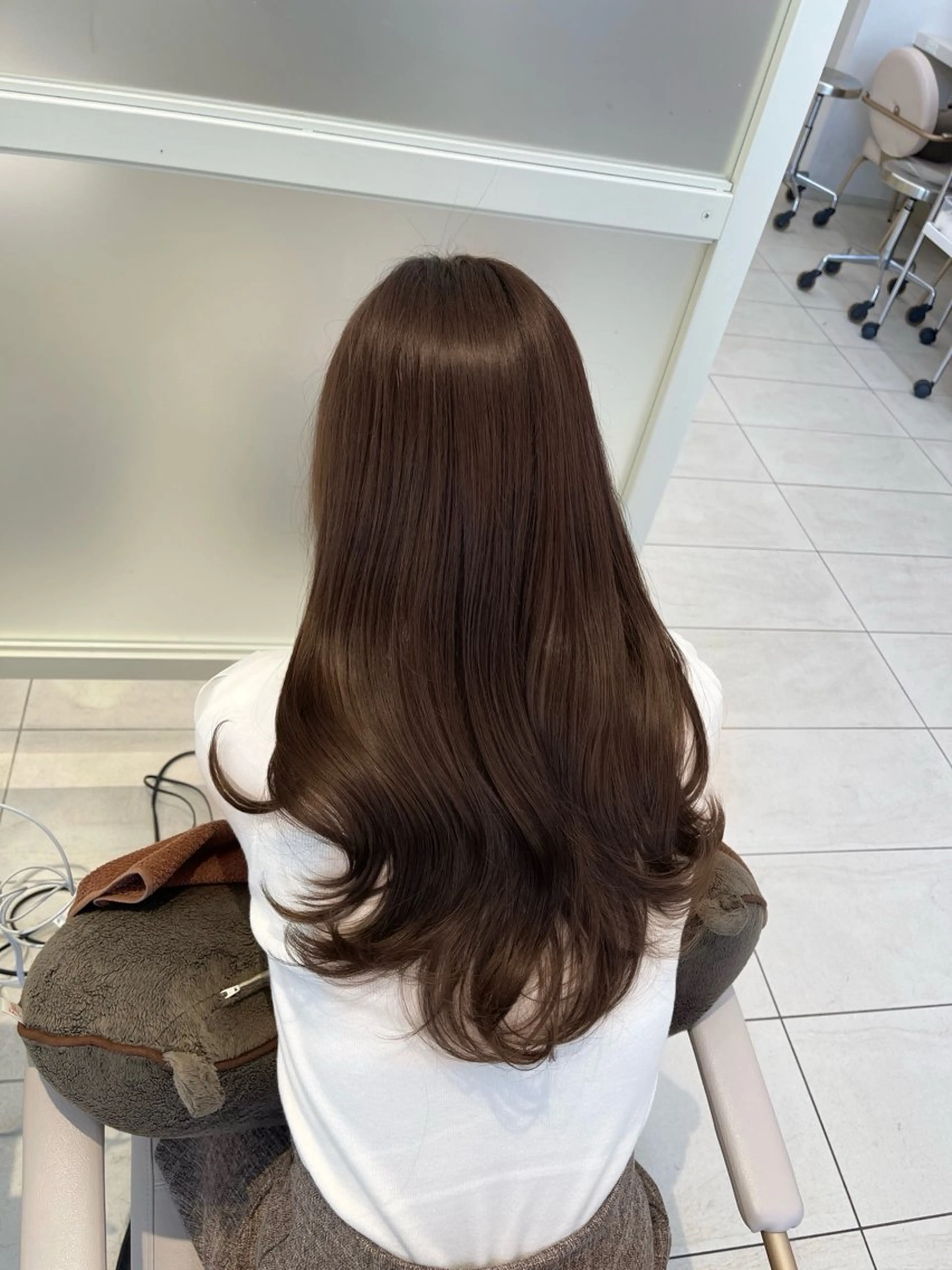 ロング カラー ヘアカラー トリートメント Hina🫧透明感 /上品/モテ🫧のヘアスタイル