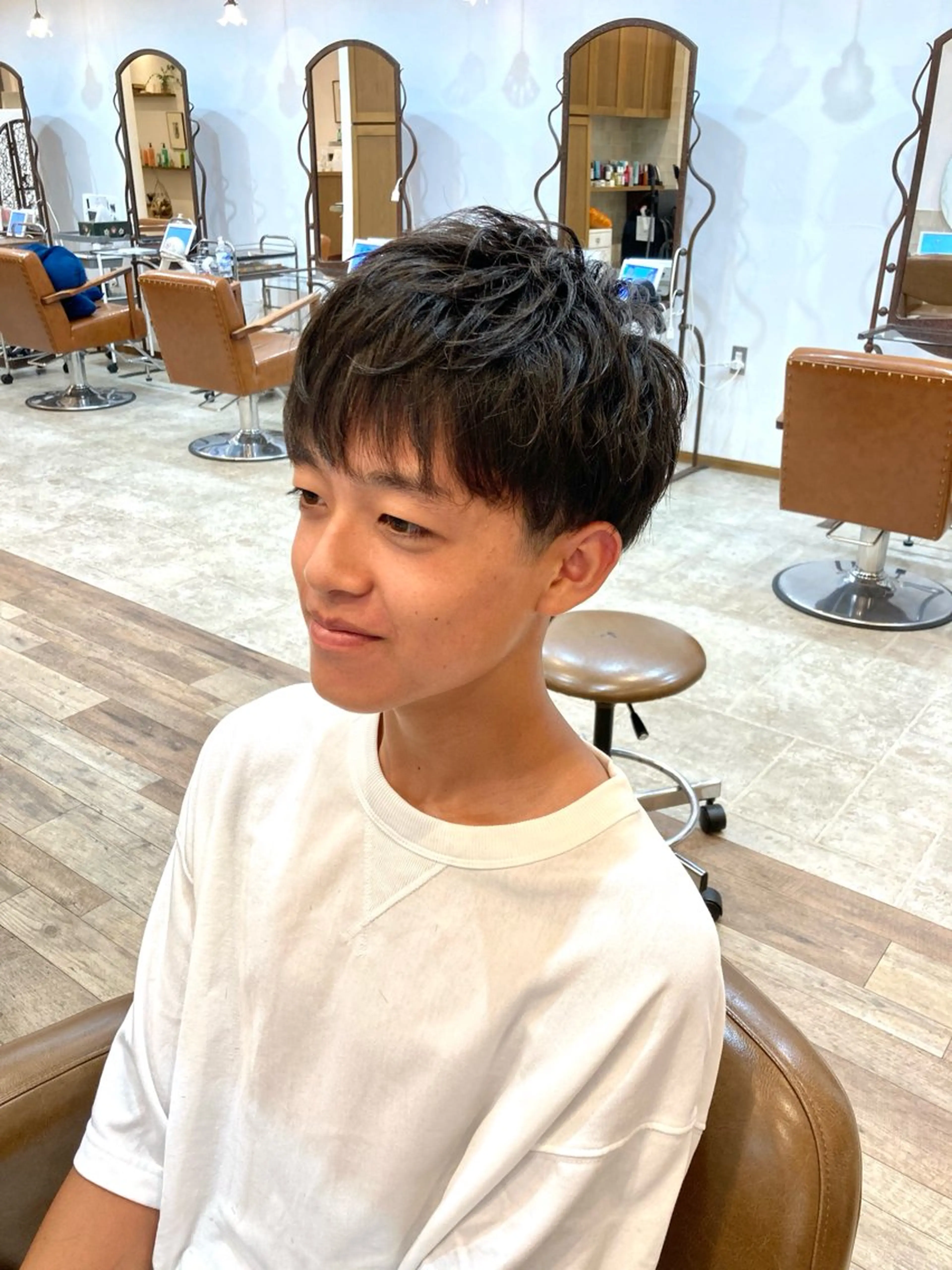 ショート メンズ カット特化型 美容師/栗本のヘアスタイル