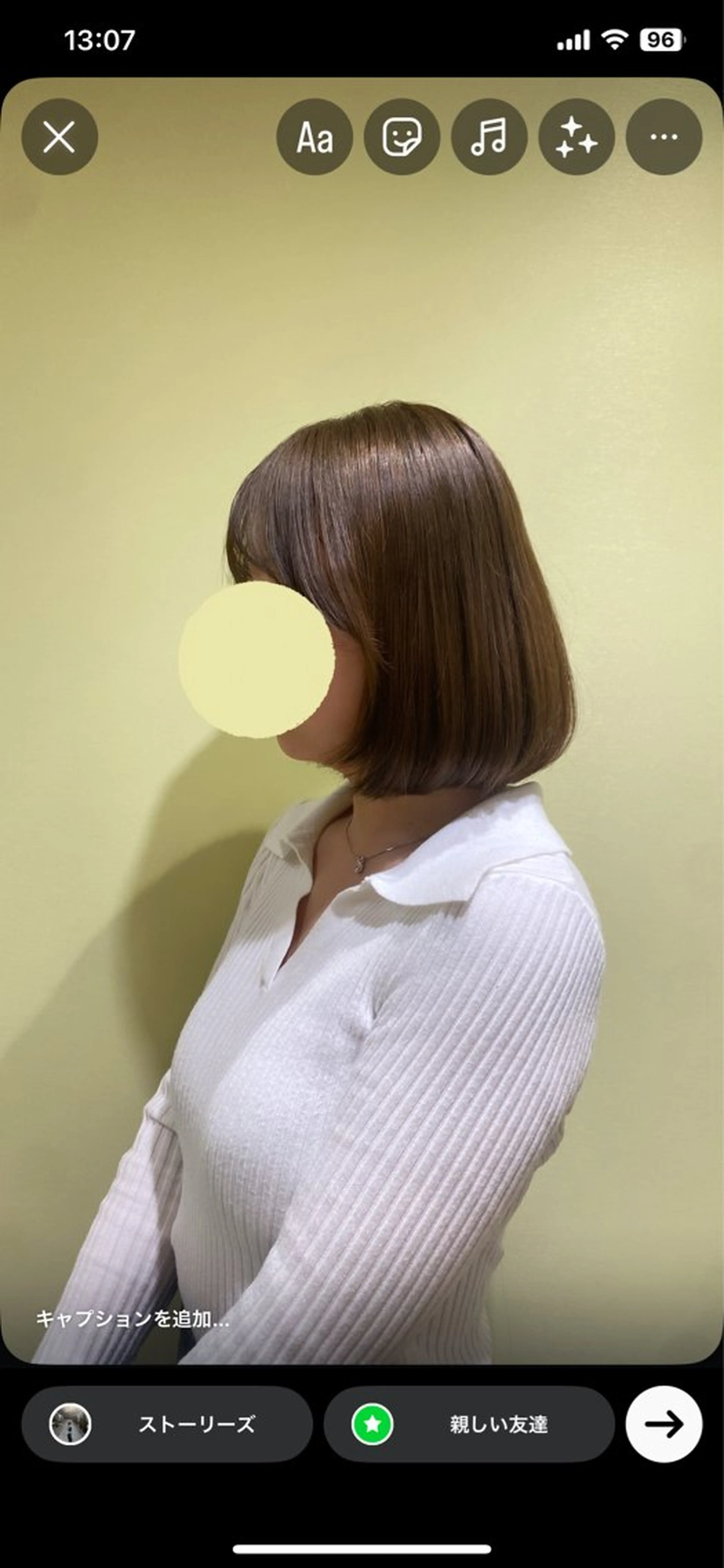 ミディアム カットモデル募集💎 YURA🌷🫧のヘアスタイル