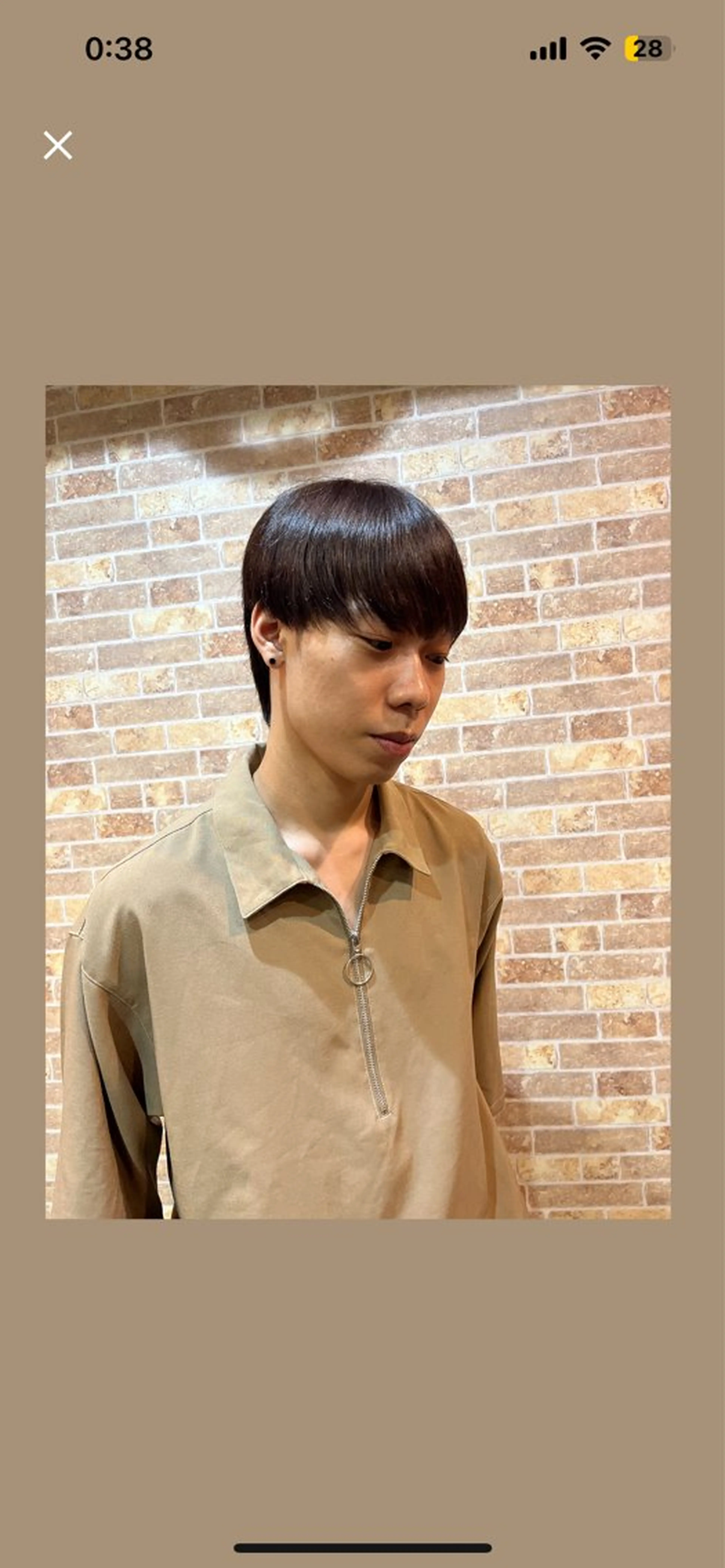 カラー メンズ マッシュ Hair creation Andz所属・🐼メンズ特化🐼 ✂️福田凌央✂️のヘアスタイル