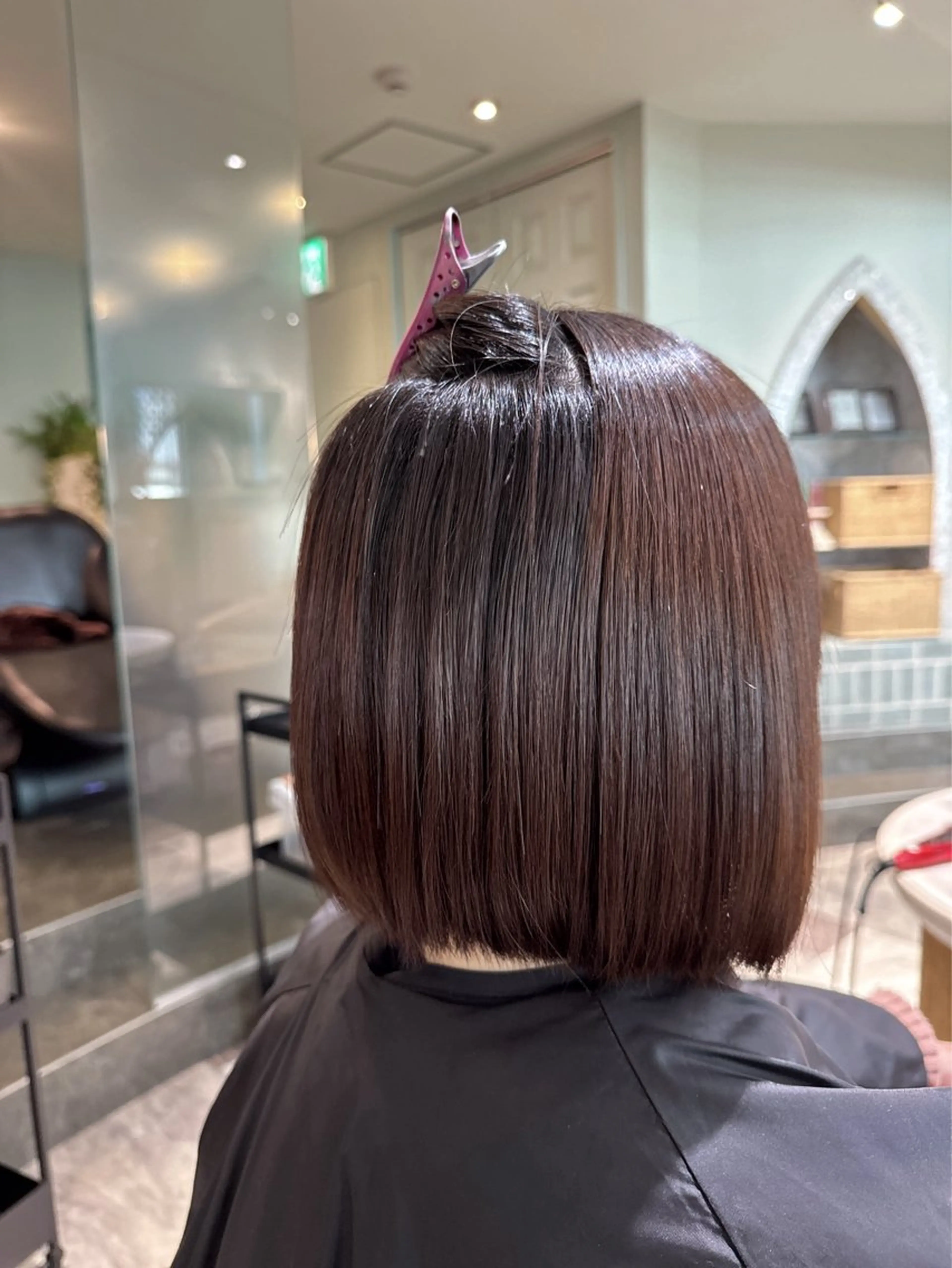 ショート 服部大地/ブリーチ 無しWカラー髪質改善のヘアスタイル