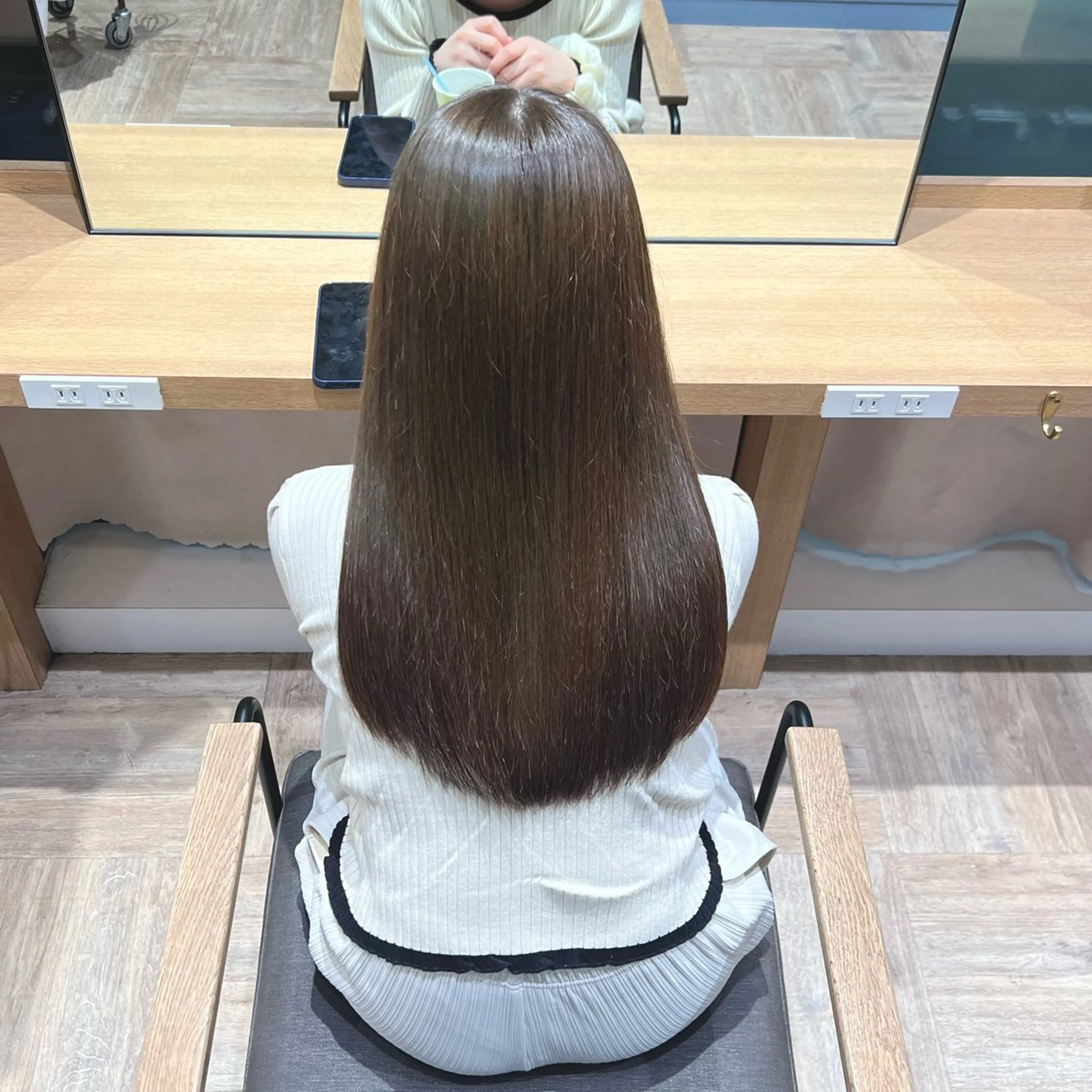 ロング カラー オリーブカラー AVANCE. 玉置日向我のヘアスタイル