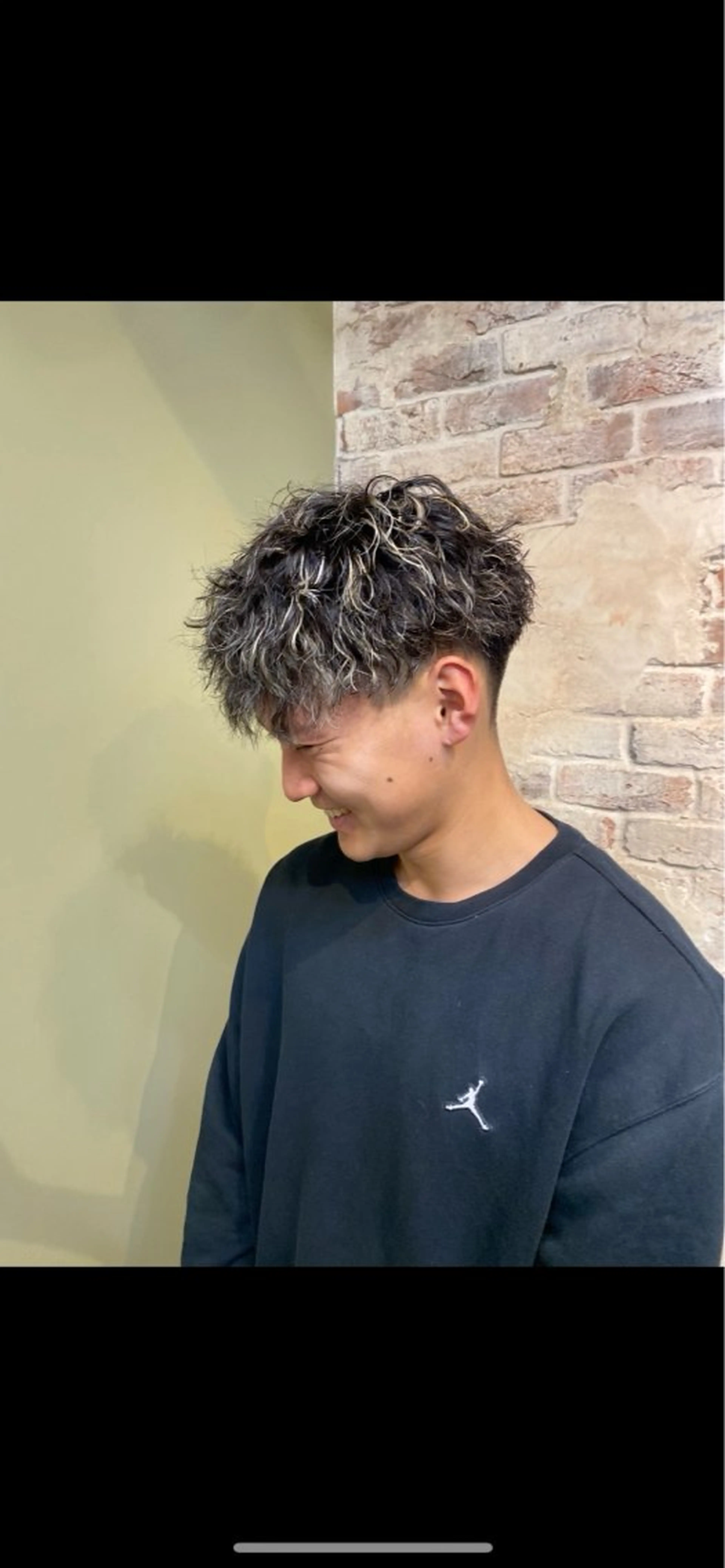 メンズ GANNI所属・Dawgs 三浦蓮華のヘアスタイル