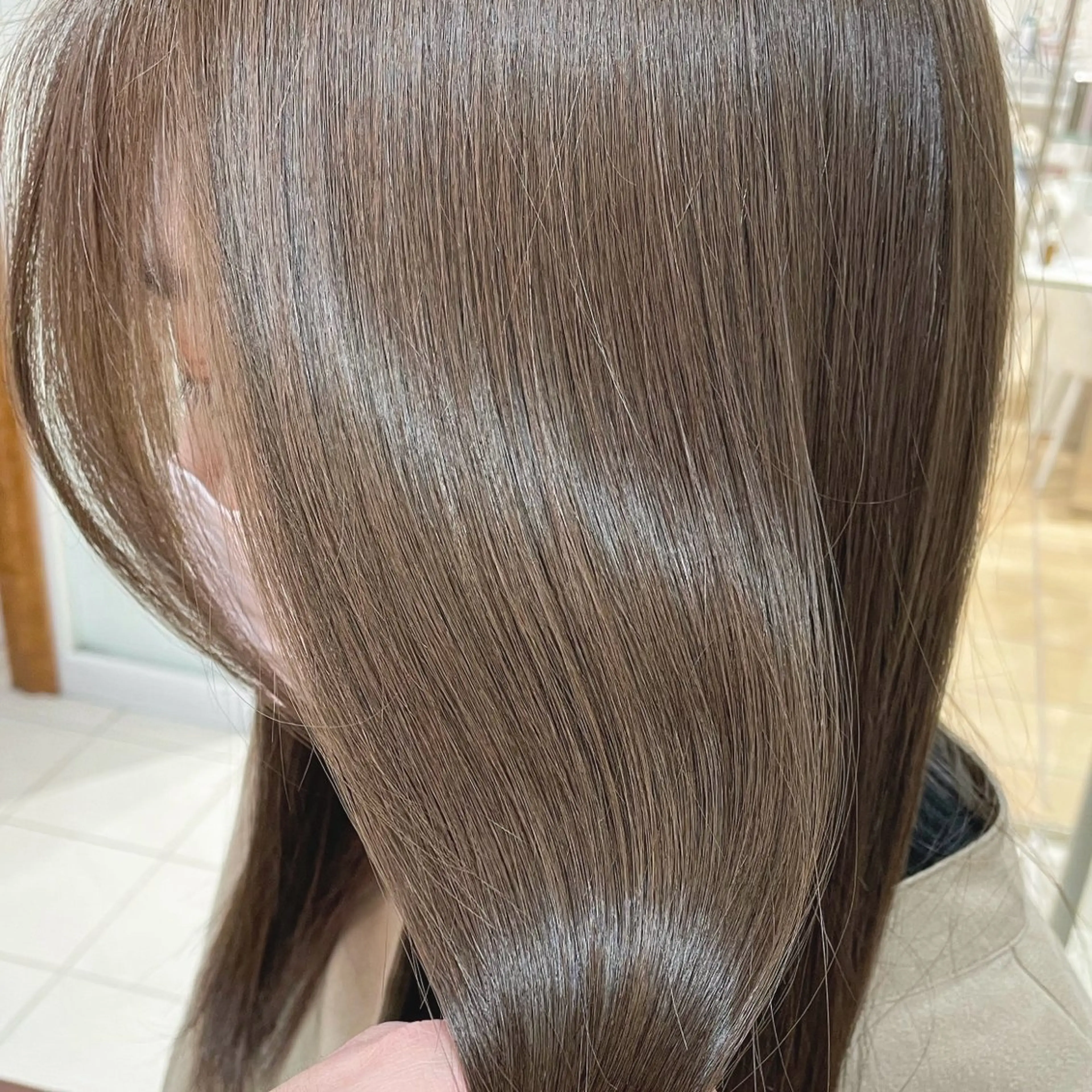 ロング カラー 透明感カラー グレージュ ヘアカラー 堀江将太朗/恵比寿/ メンズカットのヘアスタイル