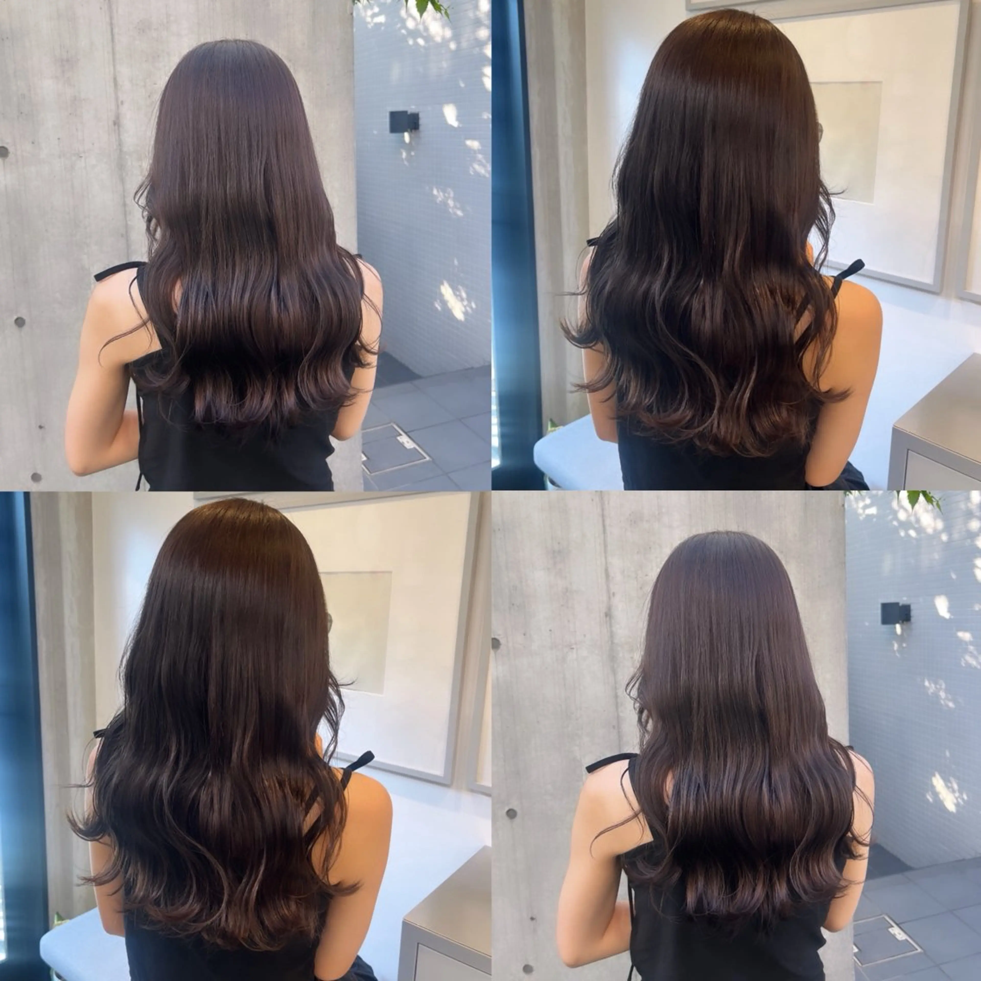 セミロング カラー ベージュカラー ブラウンカラー ブラウンベージュ 透明感カラー ココアブラウン ヘアカラー トリートメント ヘッドスパ ヘアセット カジュアルを女っぽく 𝗮𝘆𝗮𝗰𝗼のヘアスタイル