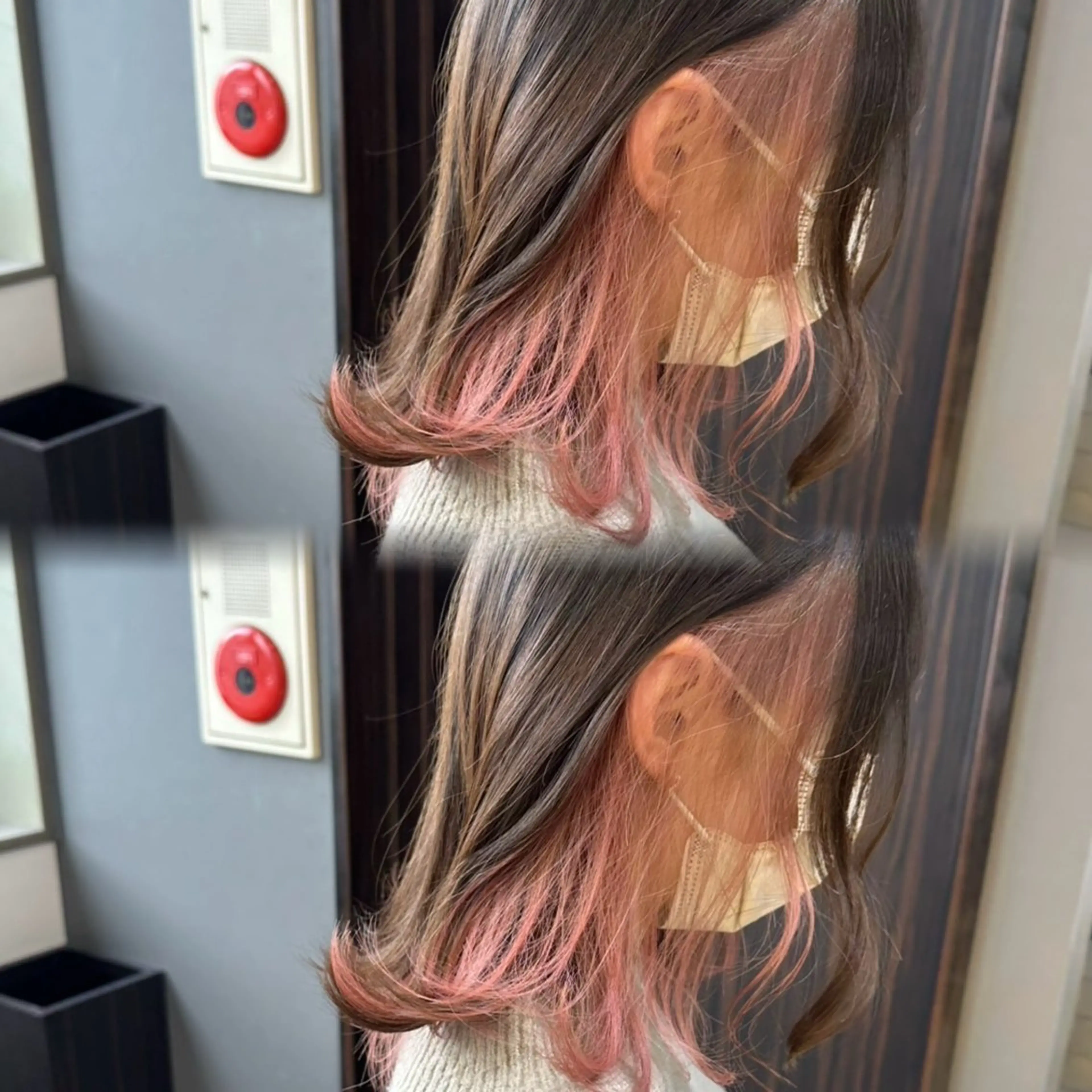 インナーカラー🤍【ケアブリーチ込み】➕2stepトリートメントの写真