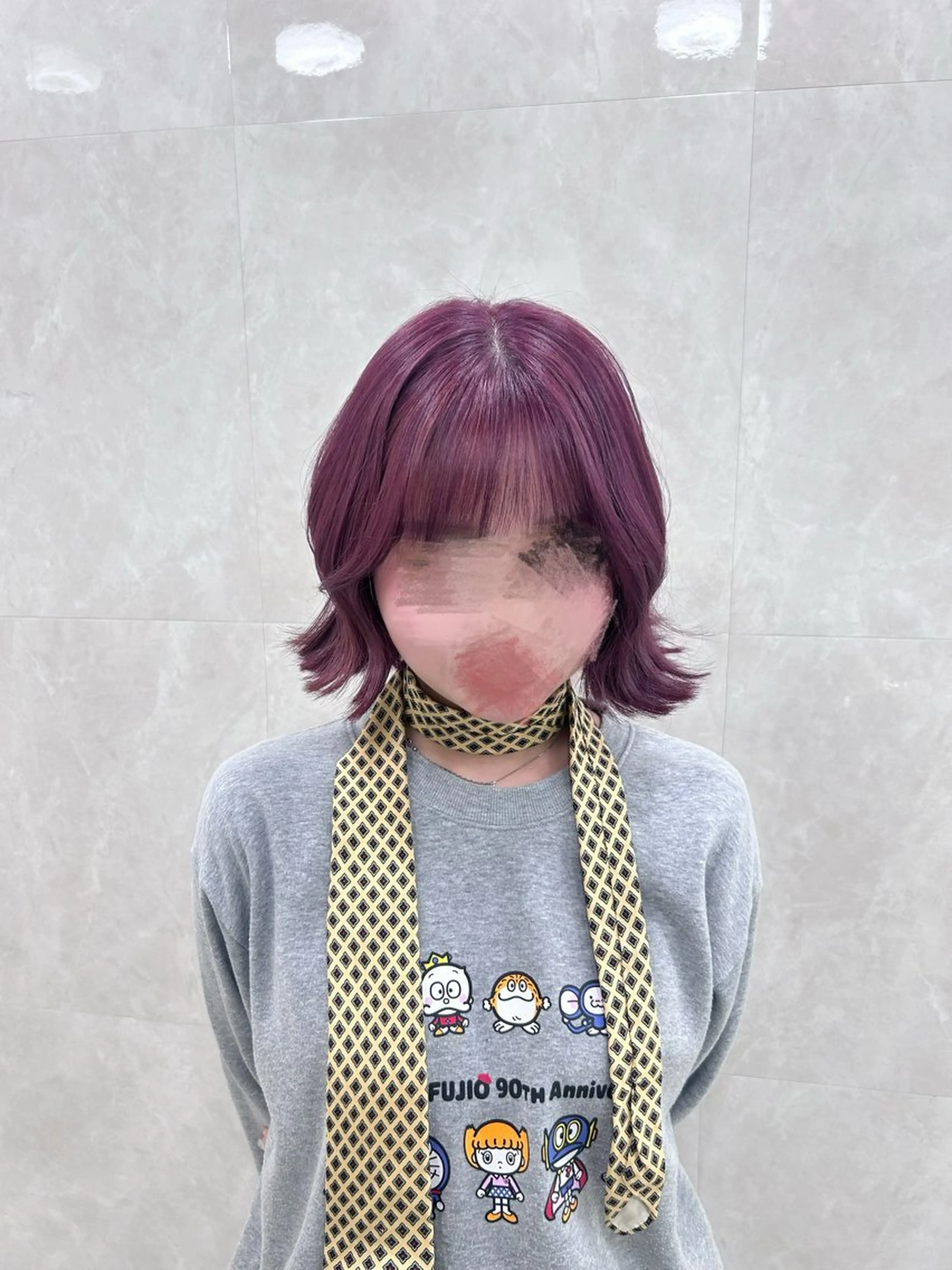 ショート ヘアカラー CYM所属・ワンカラー/レイヤー 🩷モエのヘアスタイル