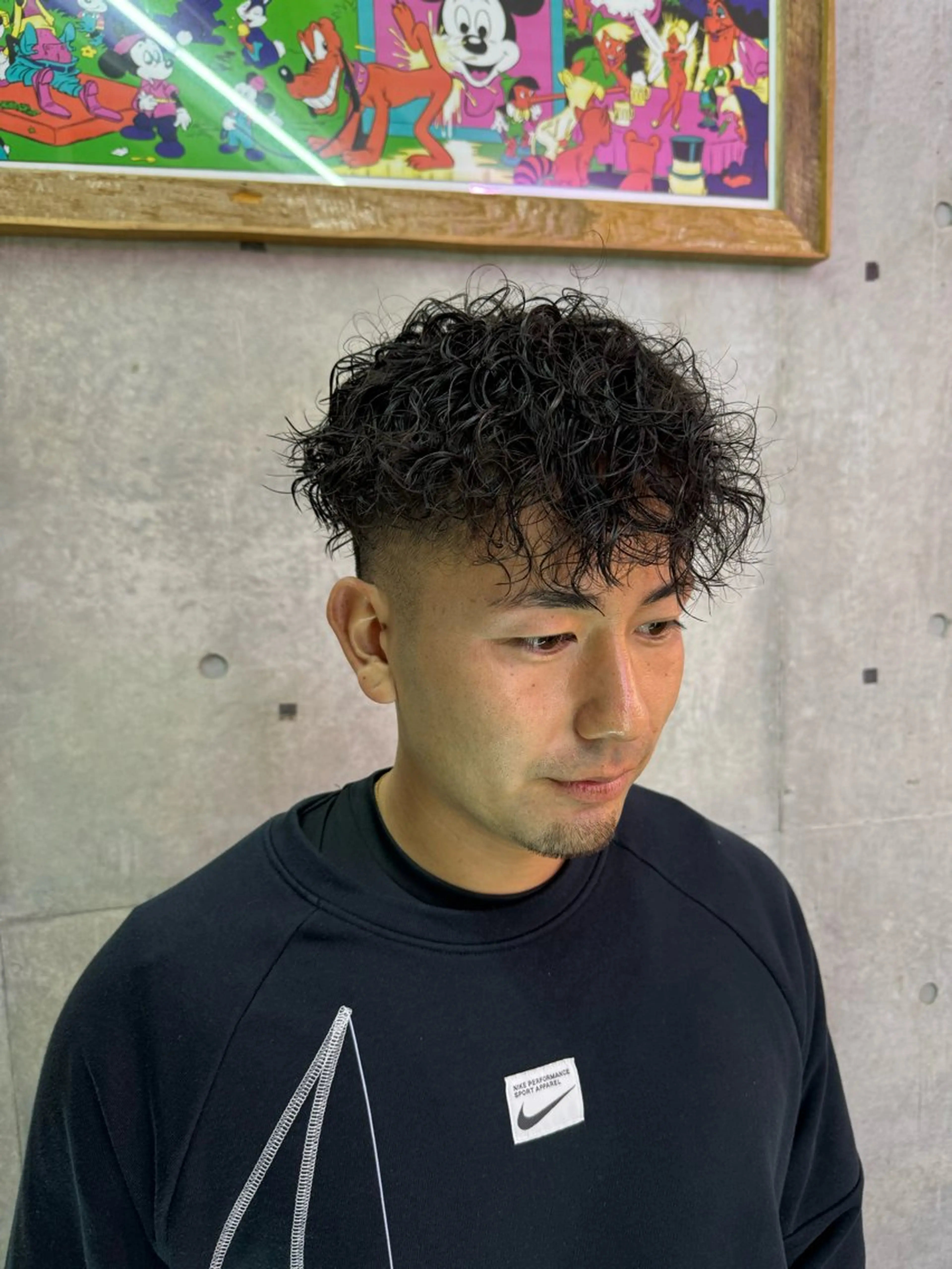 パーマ 村上 亜莉星のヘアスタイル