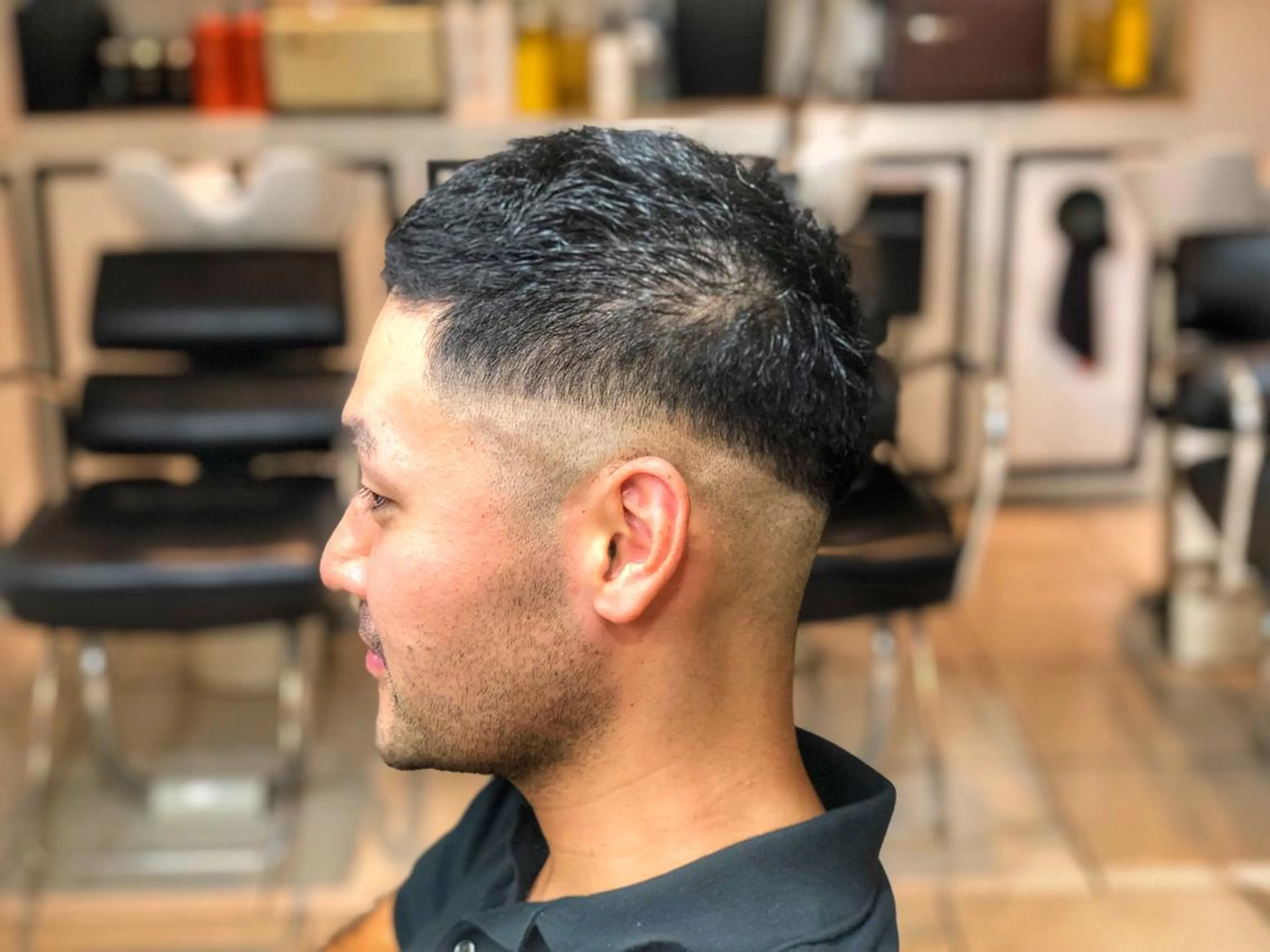 ショート メンズ 美髪矯正 Rioのヘアスタイル