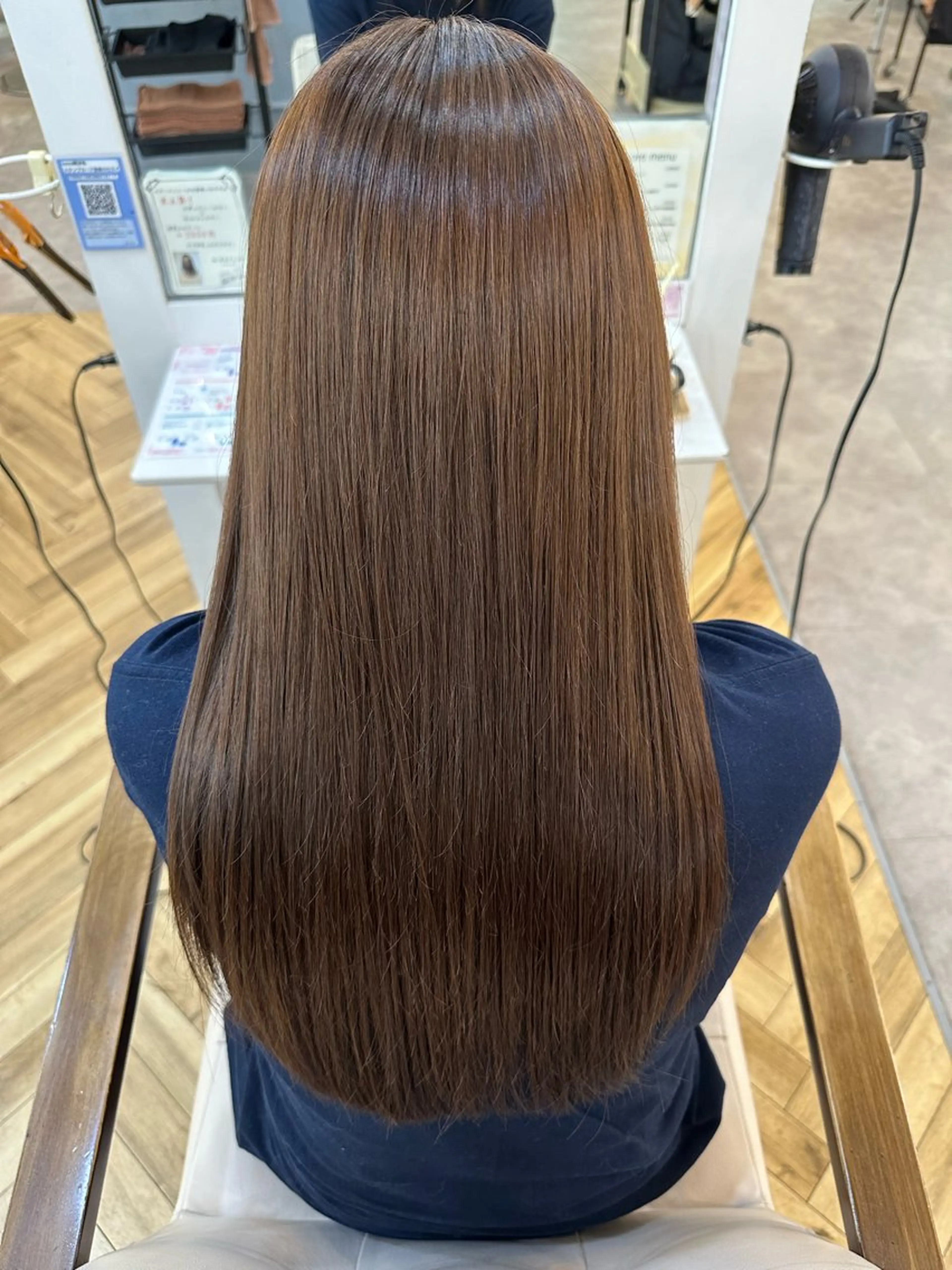 ロング カット ヘアカラー 縮毛矯正 トリートメント 髪質改善✨ RYOTAのヘアスタイル