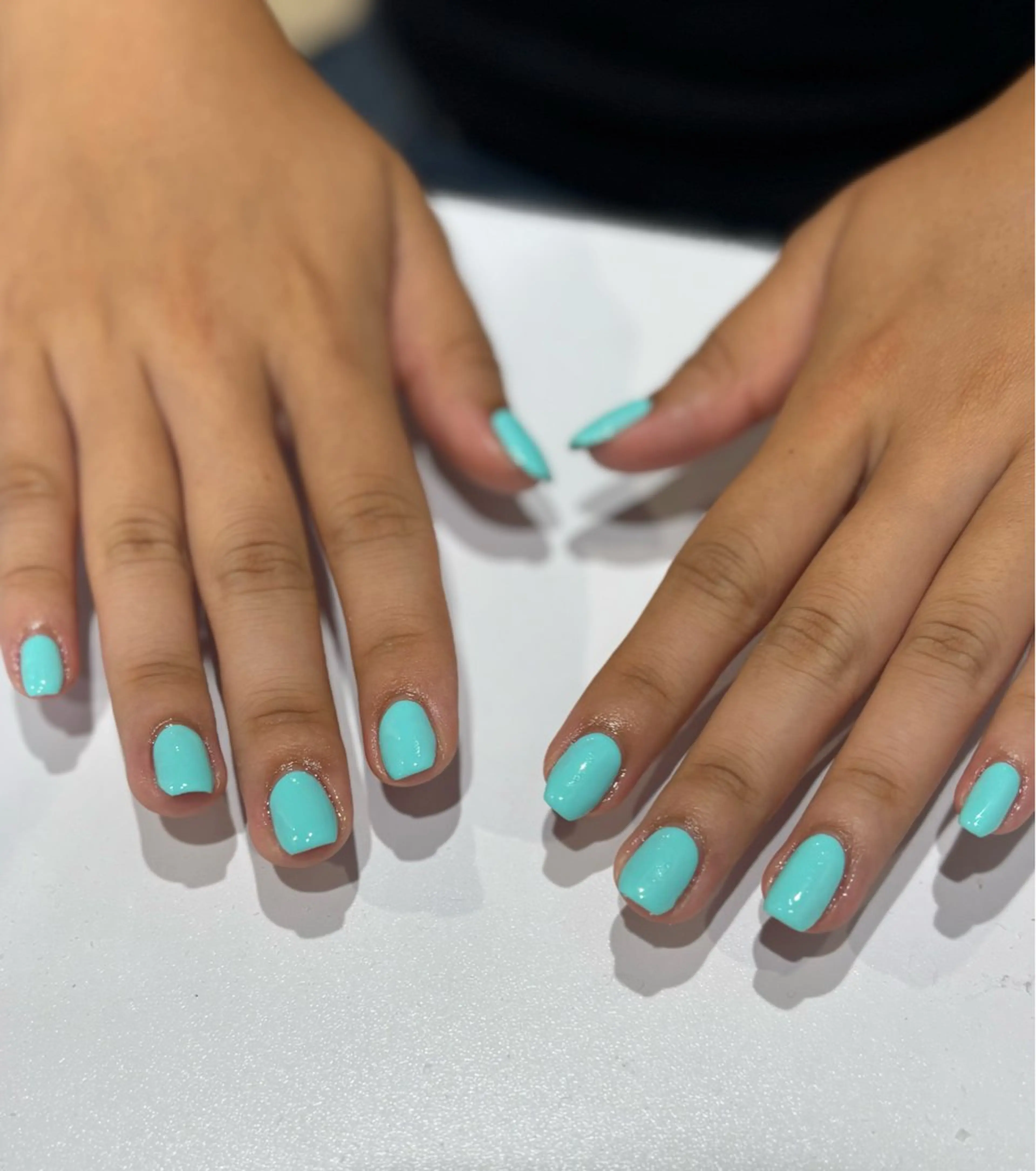 ネイル ワンカラーネイル ハンドネイル Grand BELL NAIL所属・SUZUKA🩵 Grand BELLのネイルデザイン