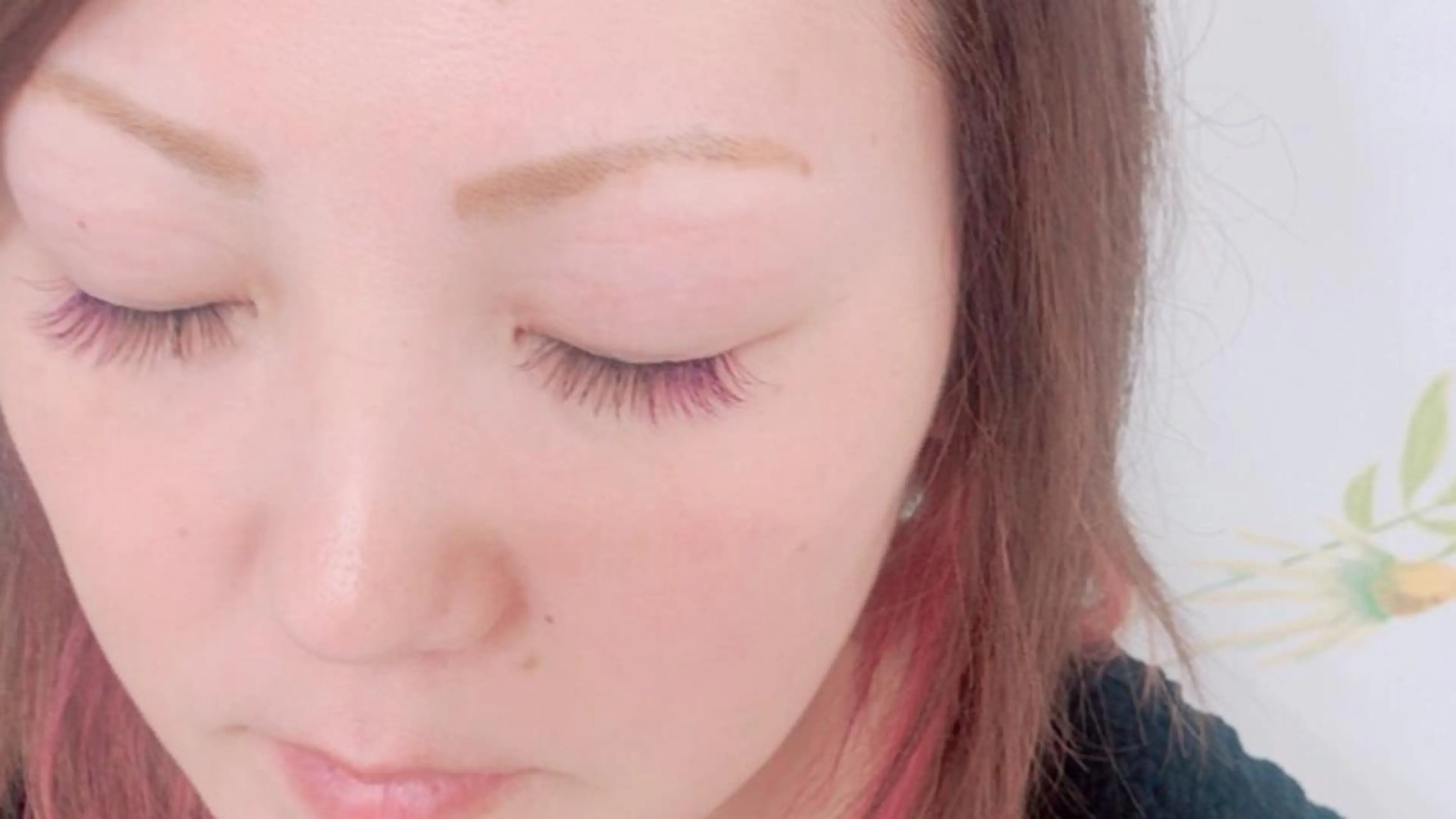 マツエク・マツパ カラーマツエク 野咲き 美容室のマツエク・マツパデザイン