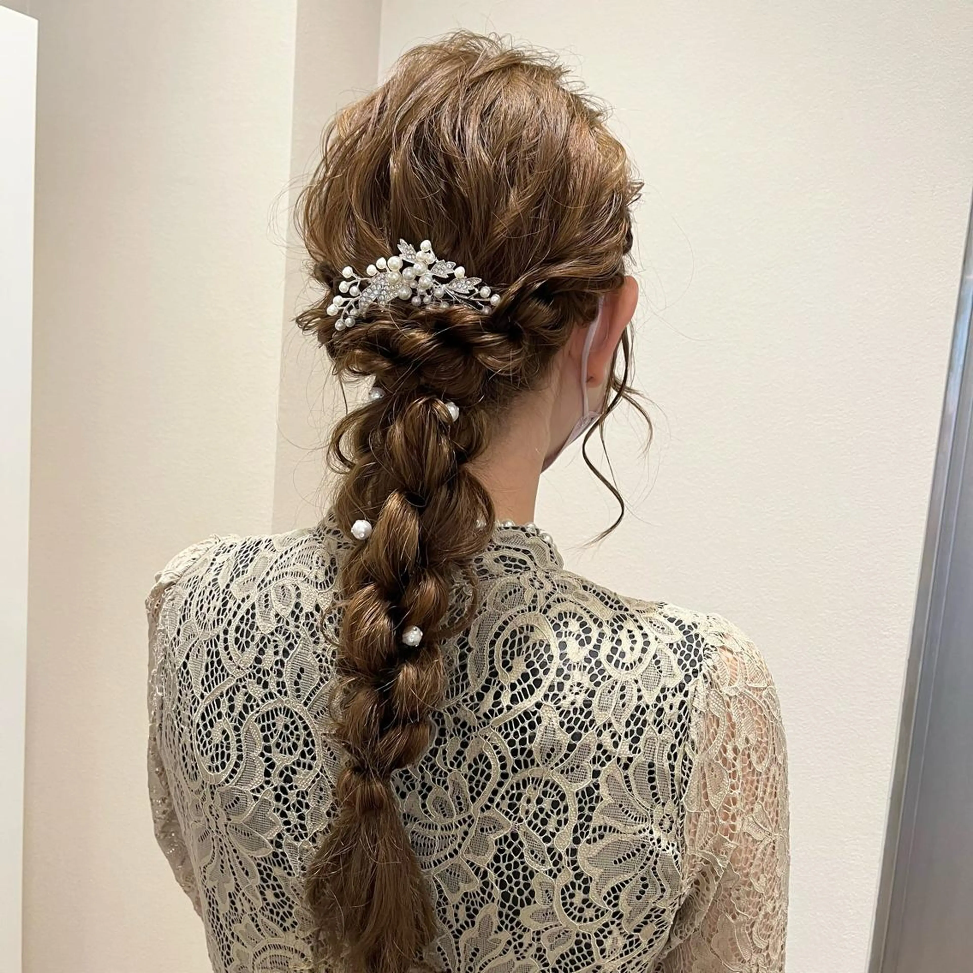 ロング ヘアアレンジ ヘアセット サソウ ユリエ🥥のヘアスタイル