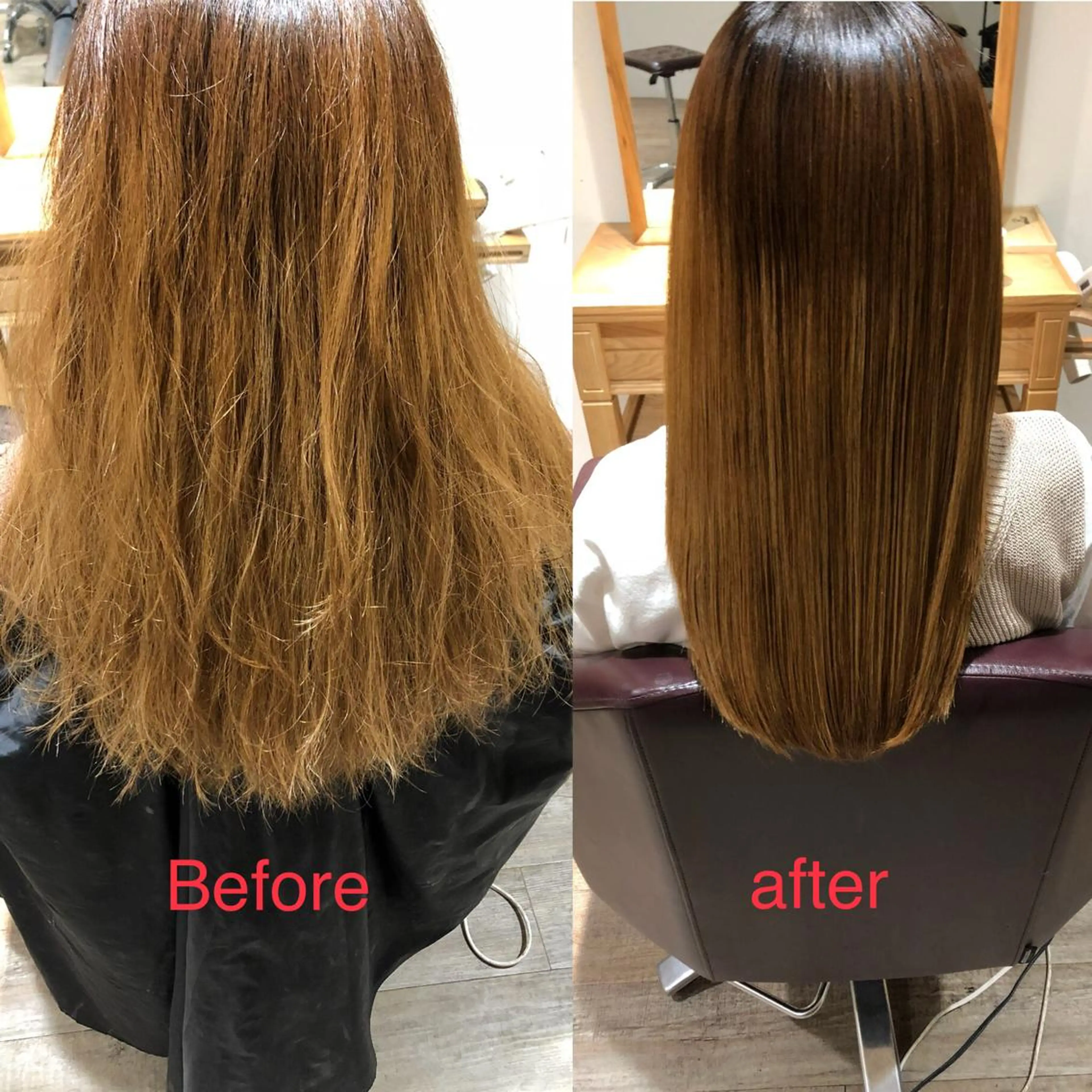 ロング カラー 髪質改善 MAKIのヘアスタイル