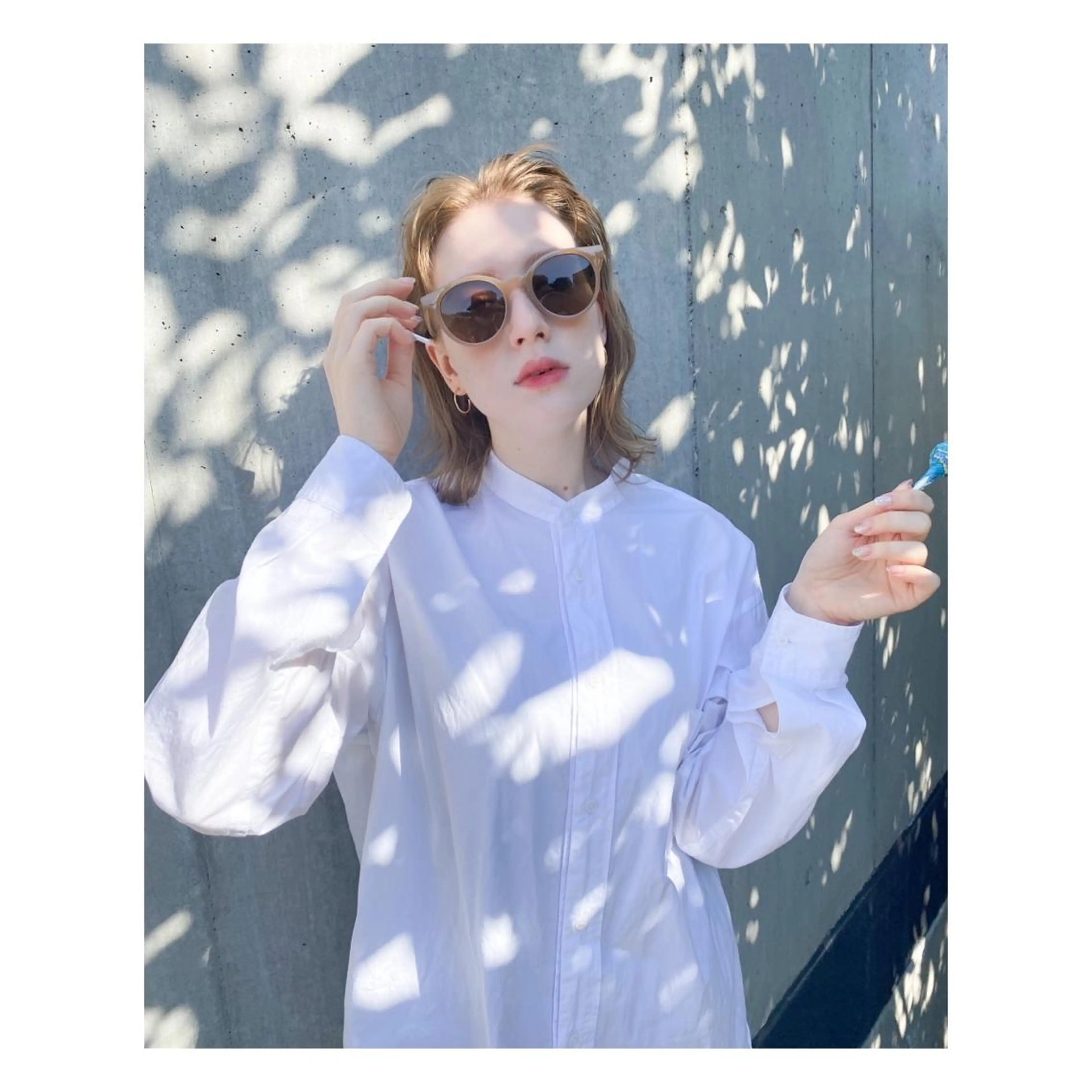 ミディアム パーマ 菊池大一 溝の口パーマのヘアスタイル