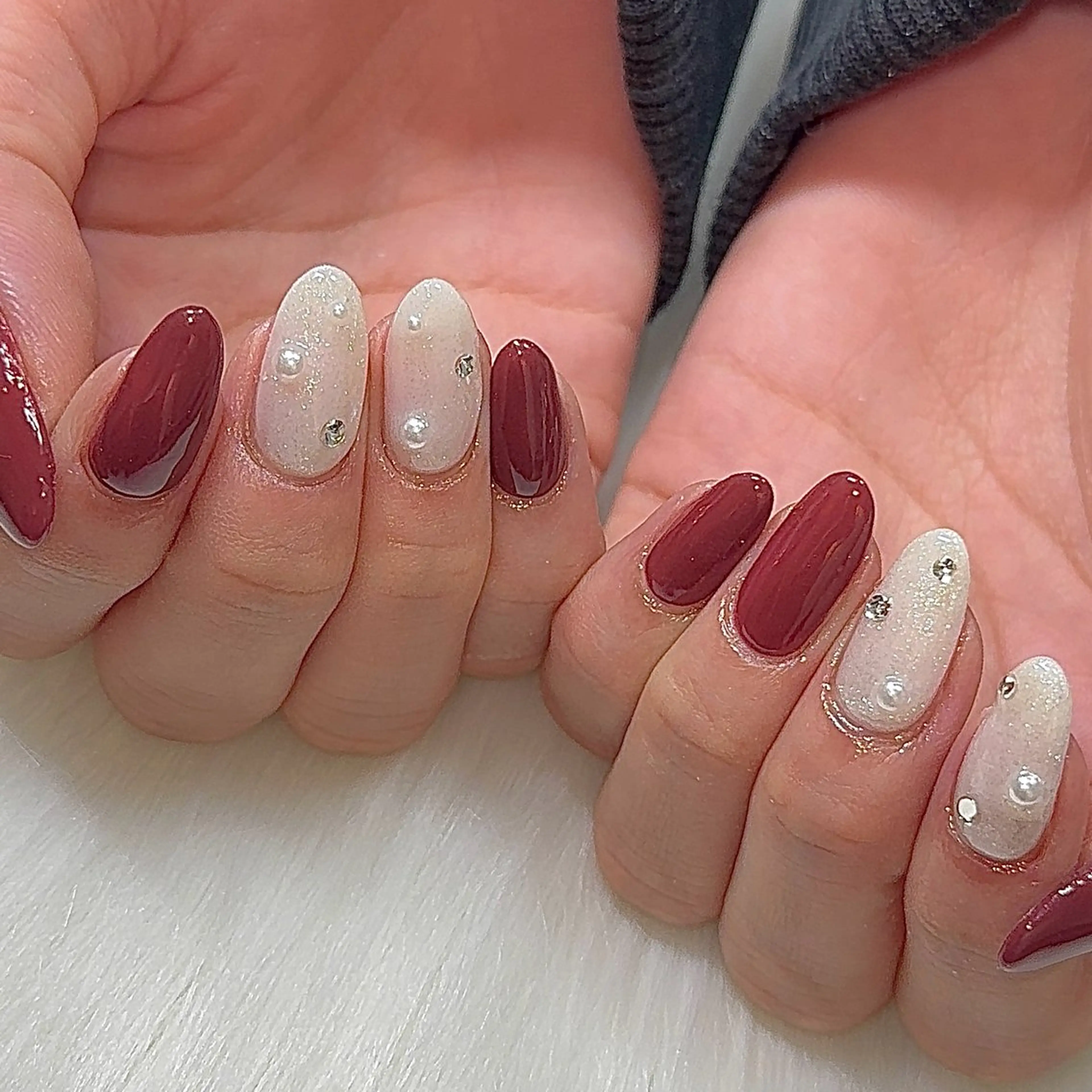 ネイル ハンドネイル 黒川 実祐のネイルデザイン