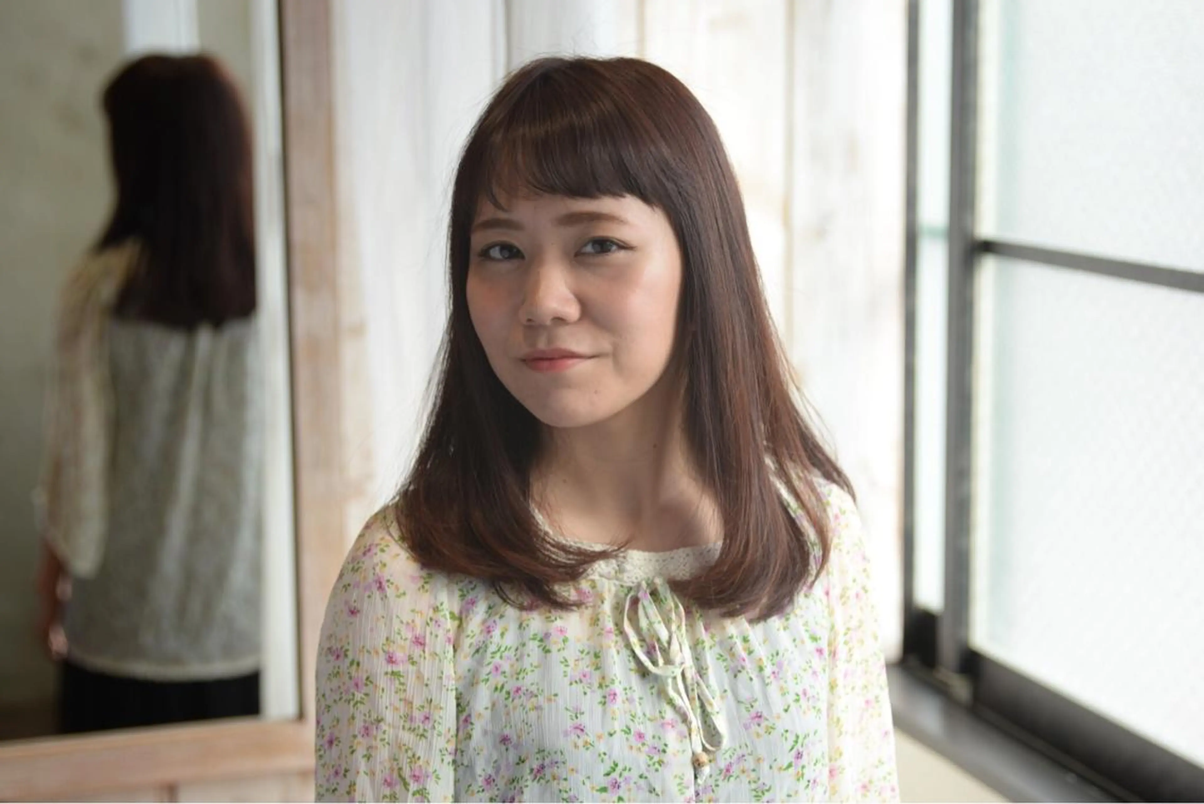 ロング カラー ロング オン眉 Airs warm南浦和店所属・N.取扱いサロン🌼 Airswarm小林のヘアスタイル