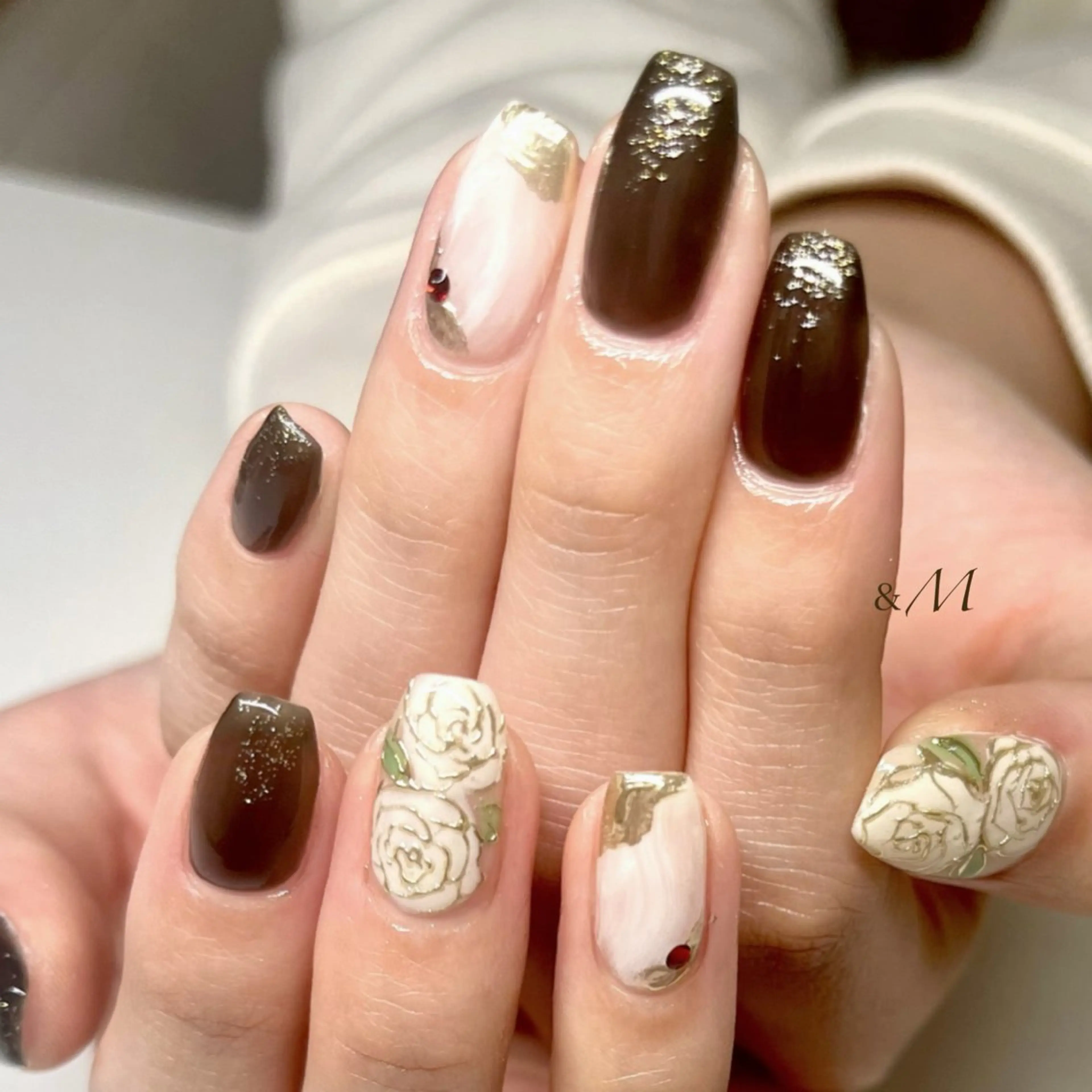 ネイル アンドエム ＆Ｍのネイルデザイン