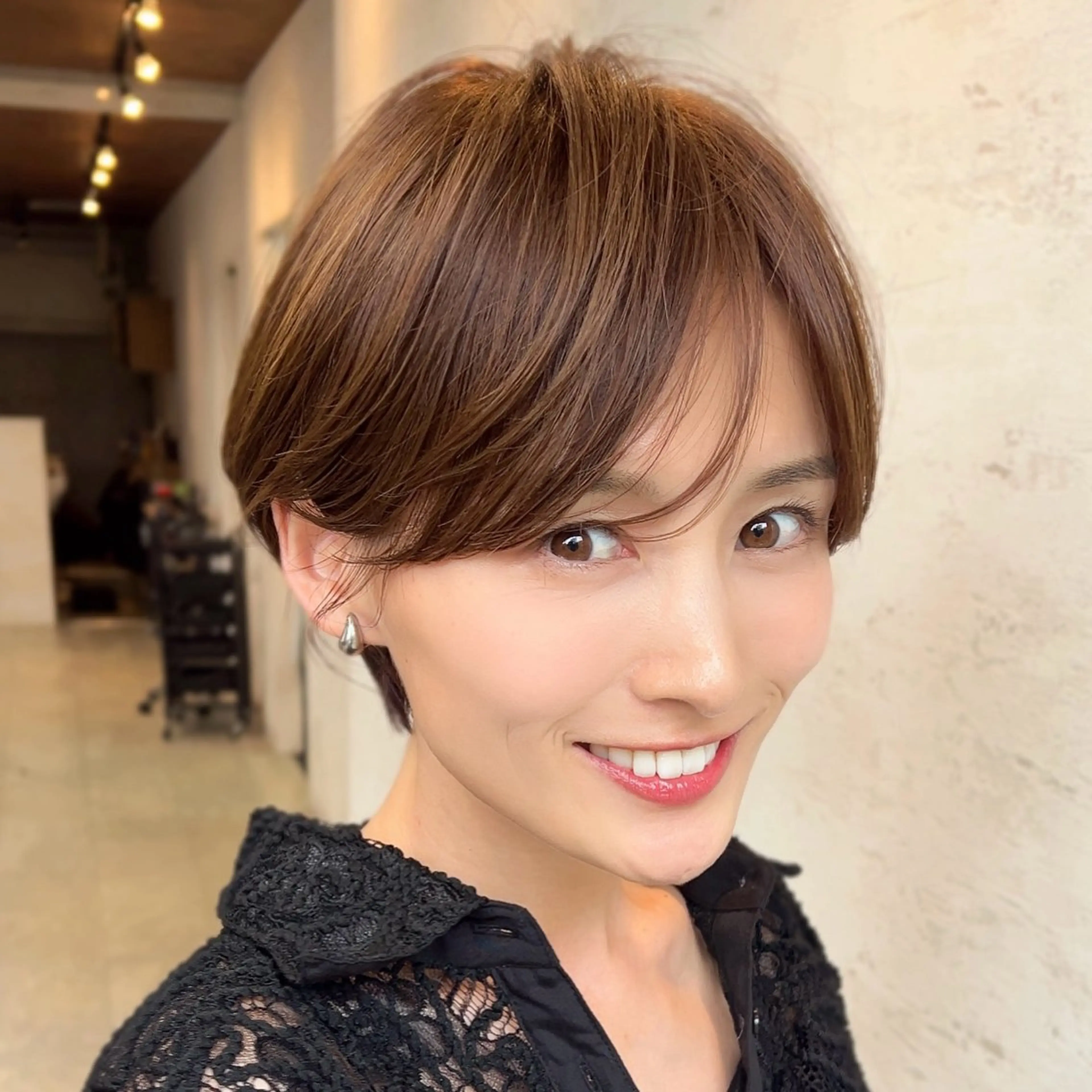 ショート カット ヘアカラー トリートメント calna by  elmo所属・ショート特化美容師 大阪京橋　大本　渉のヘアスタイル