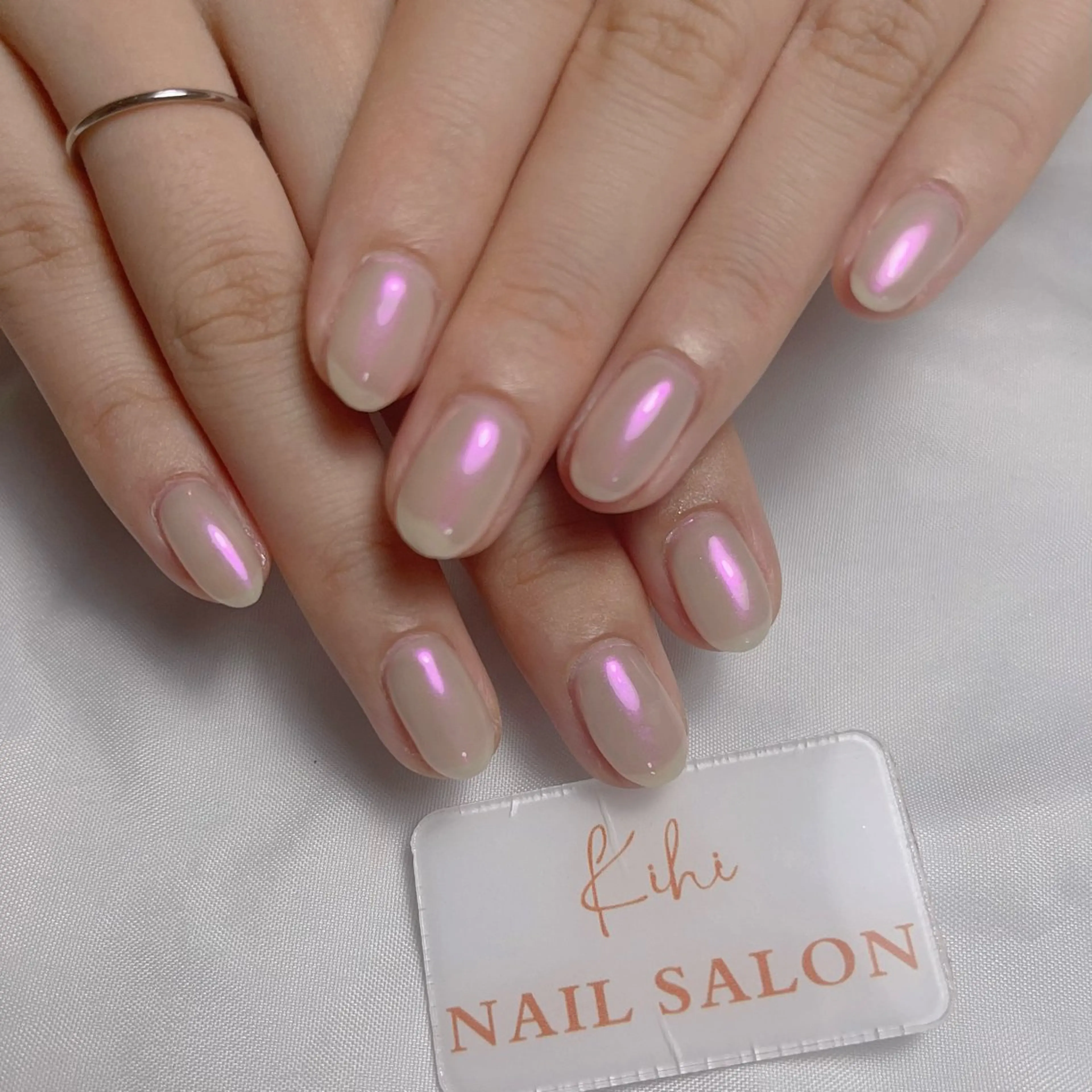 ネイル アートネイル フレンチネイル ジェルネイル グラデーション 韓国ネイル ハンドネイル 💕鈴木ユリ パラジェル/オフ無料のネイルデザイン