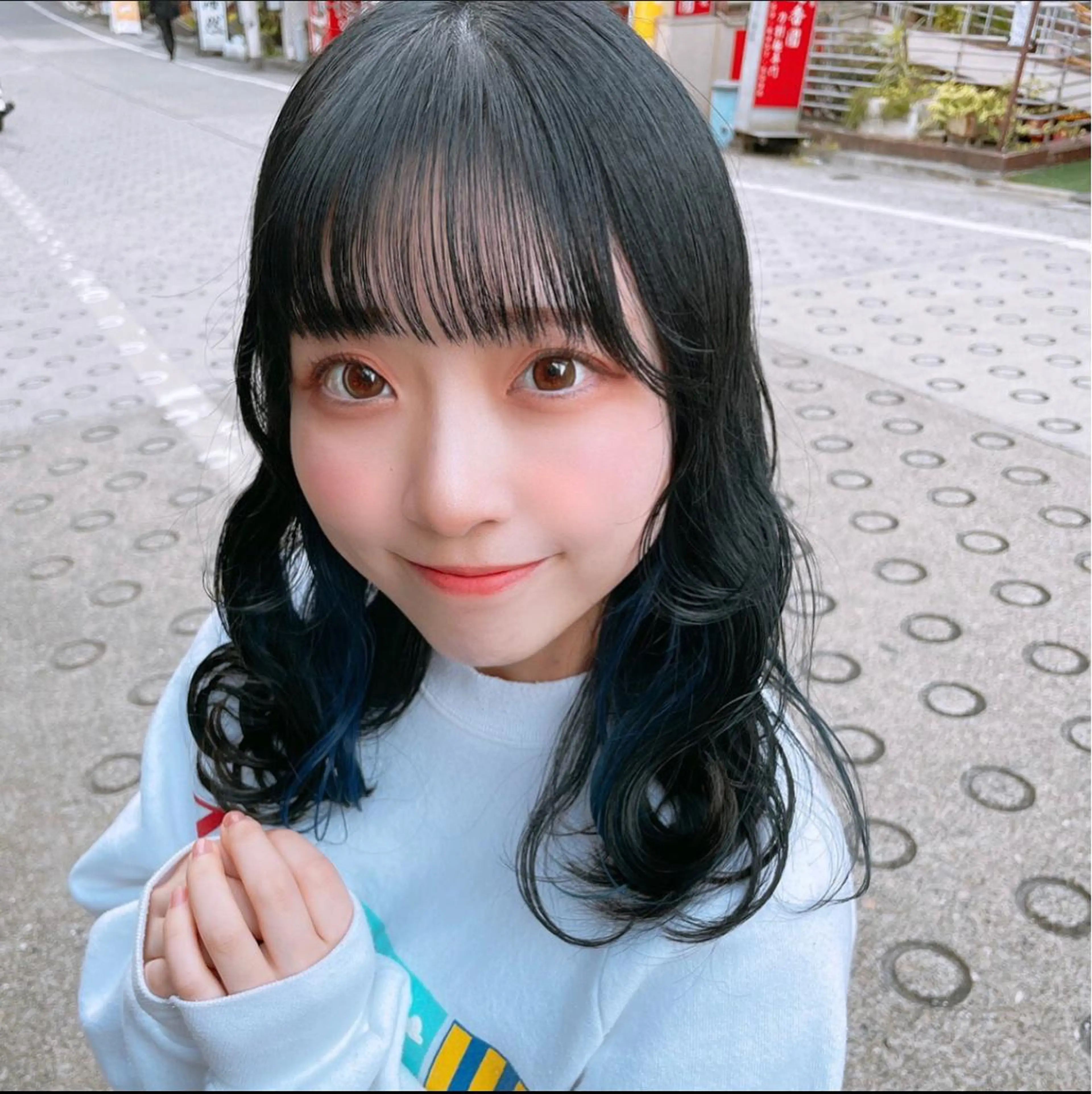 ミディアム カラー カット ヘアカラー トリートメント 🎀入谷、鶯谷🎀 ULTOWAババのヘアスタイル