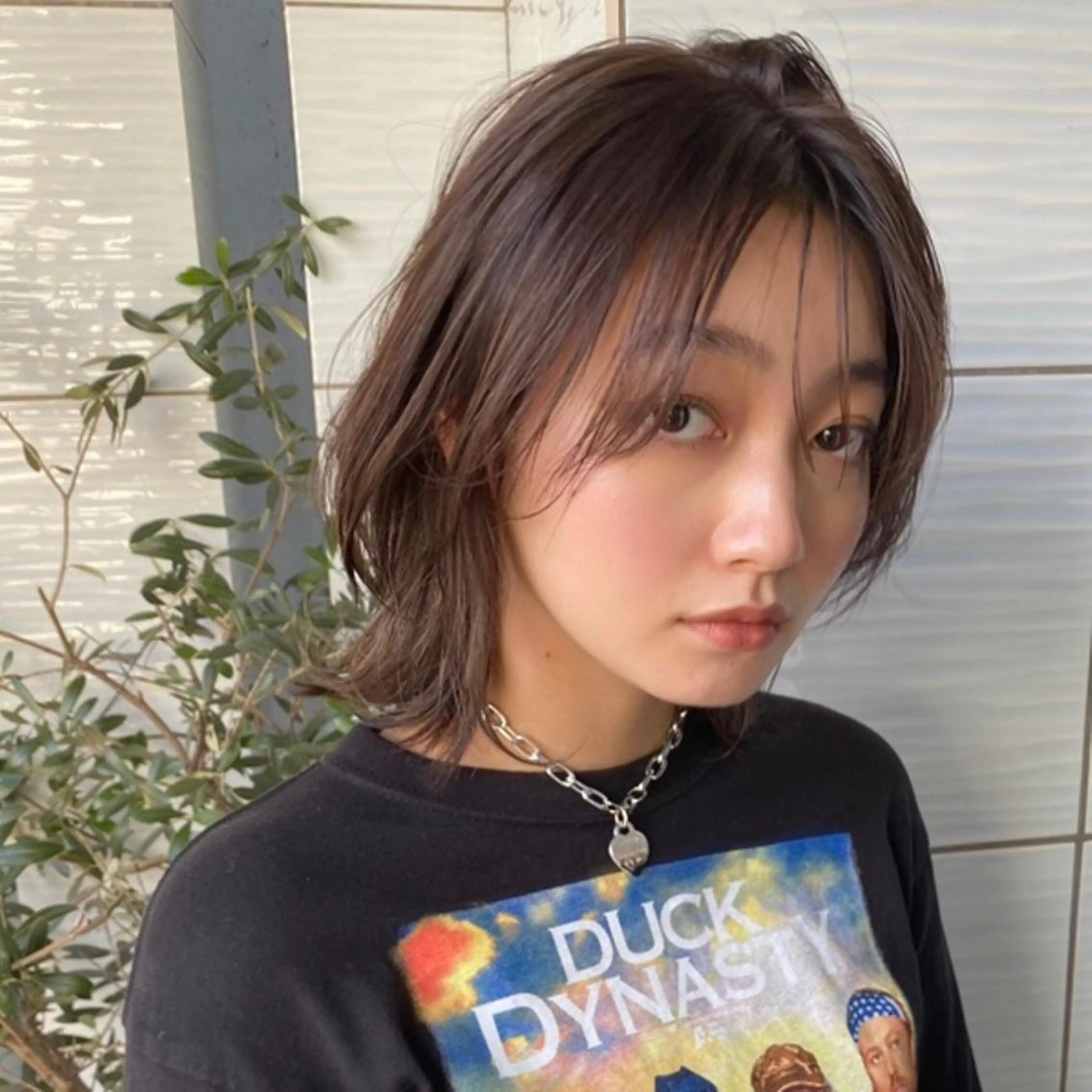 ミディアム カラー 💫期間限定価格💫 似合わせカット🧚のヘアスタイル