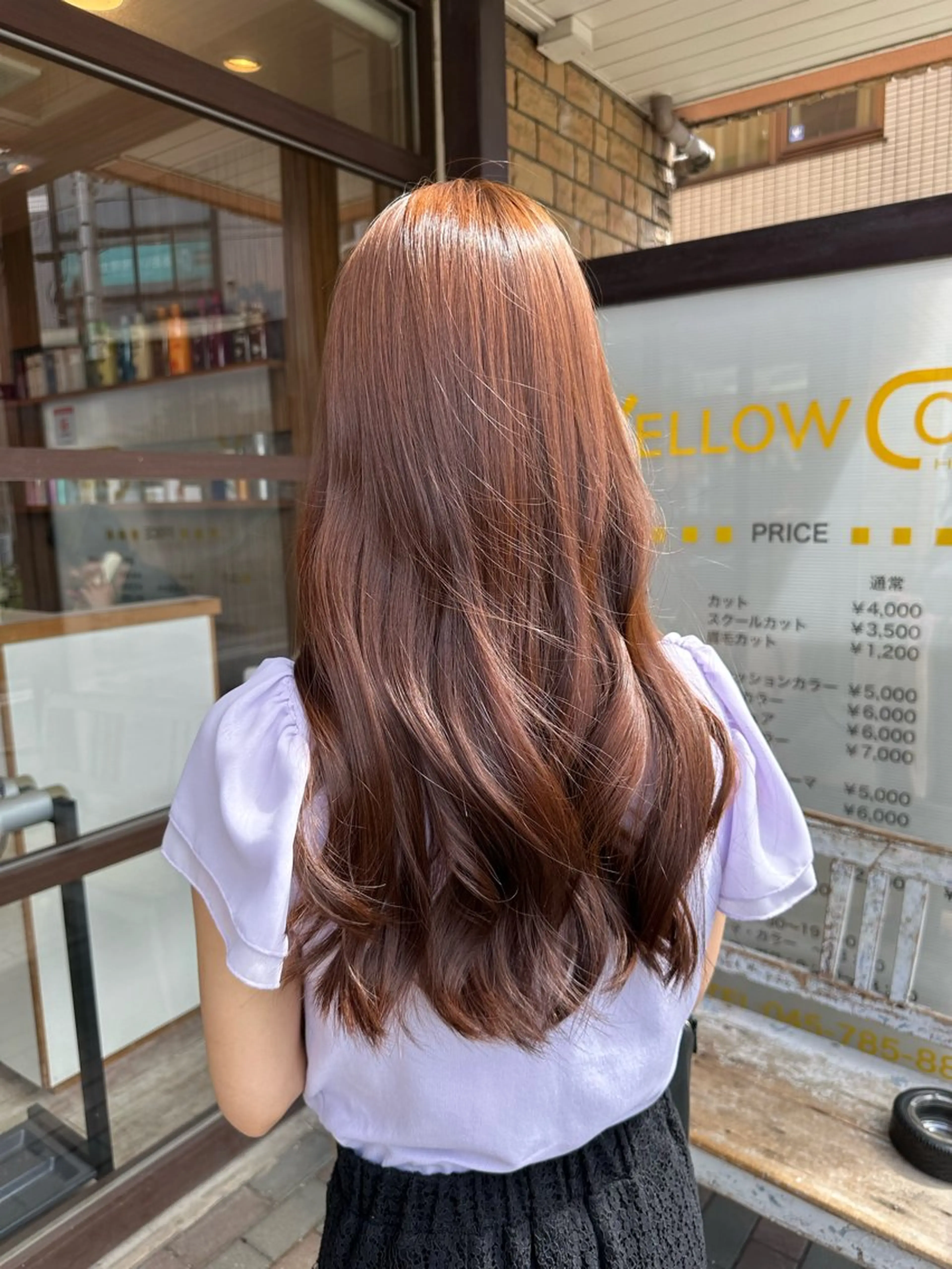 ロング ウエチ シオミ 金沢文庫のヘアスタイル