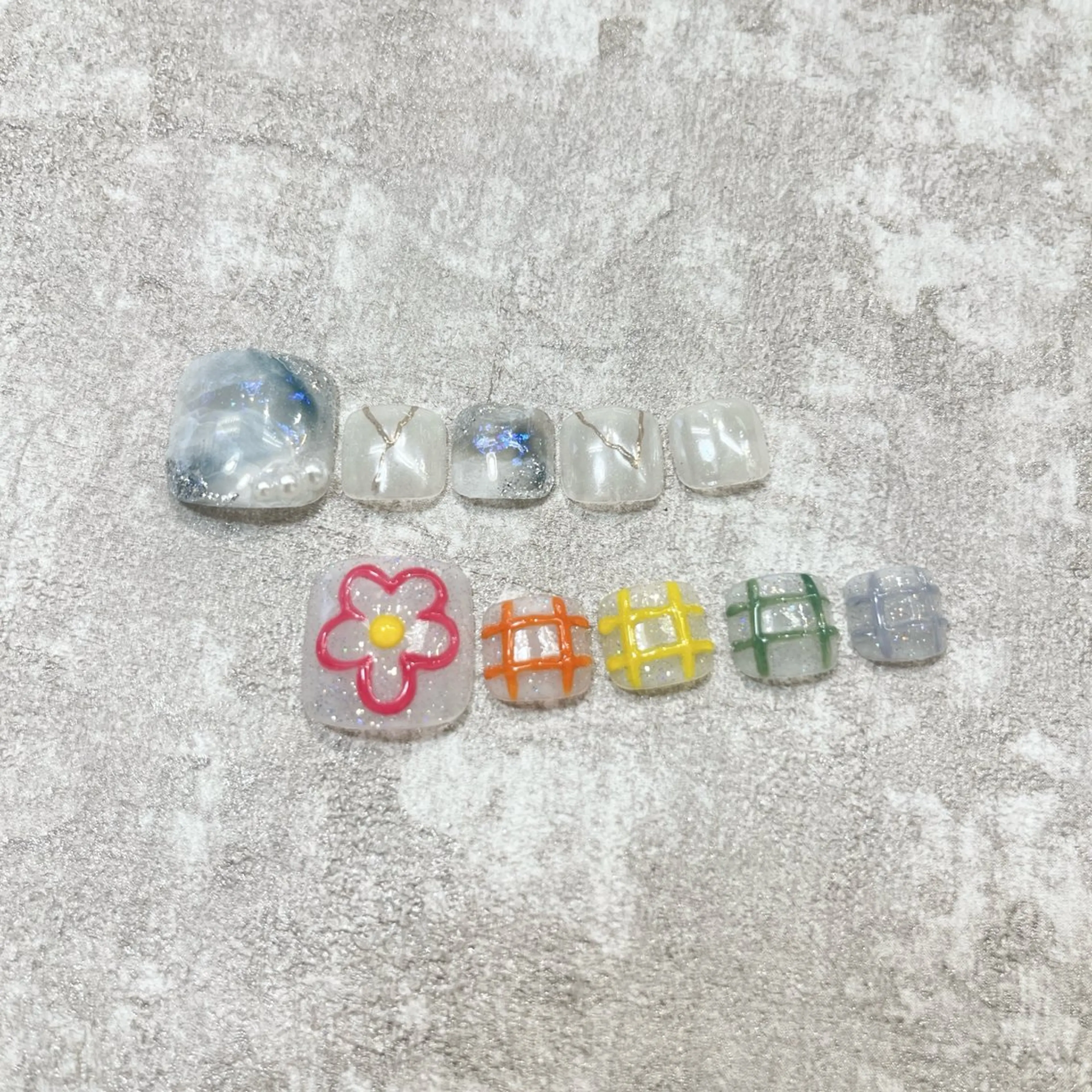 ネイル 大島 玲奈のネイルデザイン