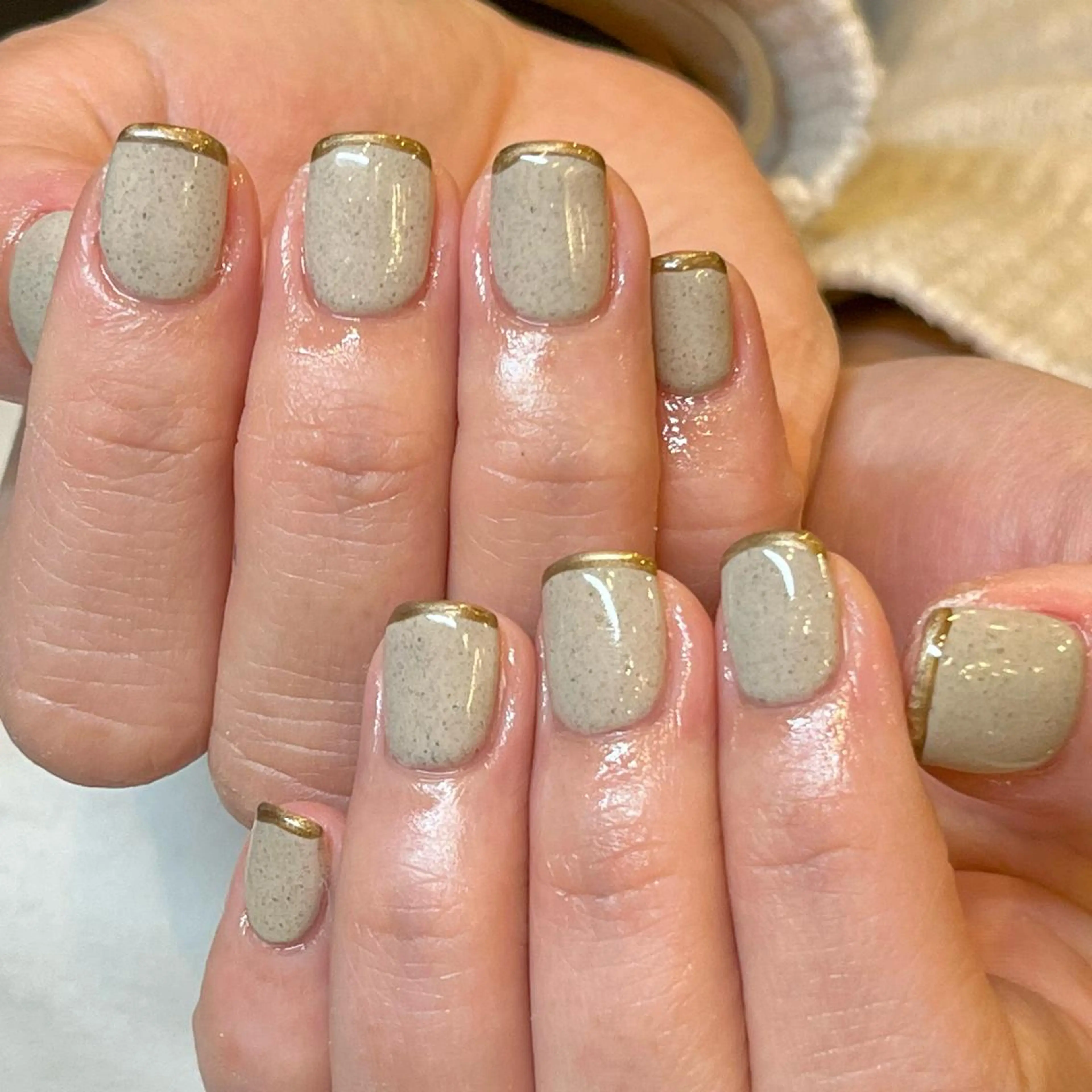 ショート カラー ネイル アートネイル オフィスネイル ワンカラーネイル ショートネイル ネイルサロン　リリーブランシュ所属・森 瑞紀のネイルデザイン