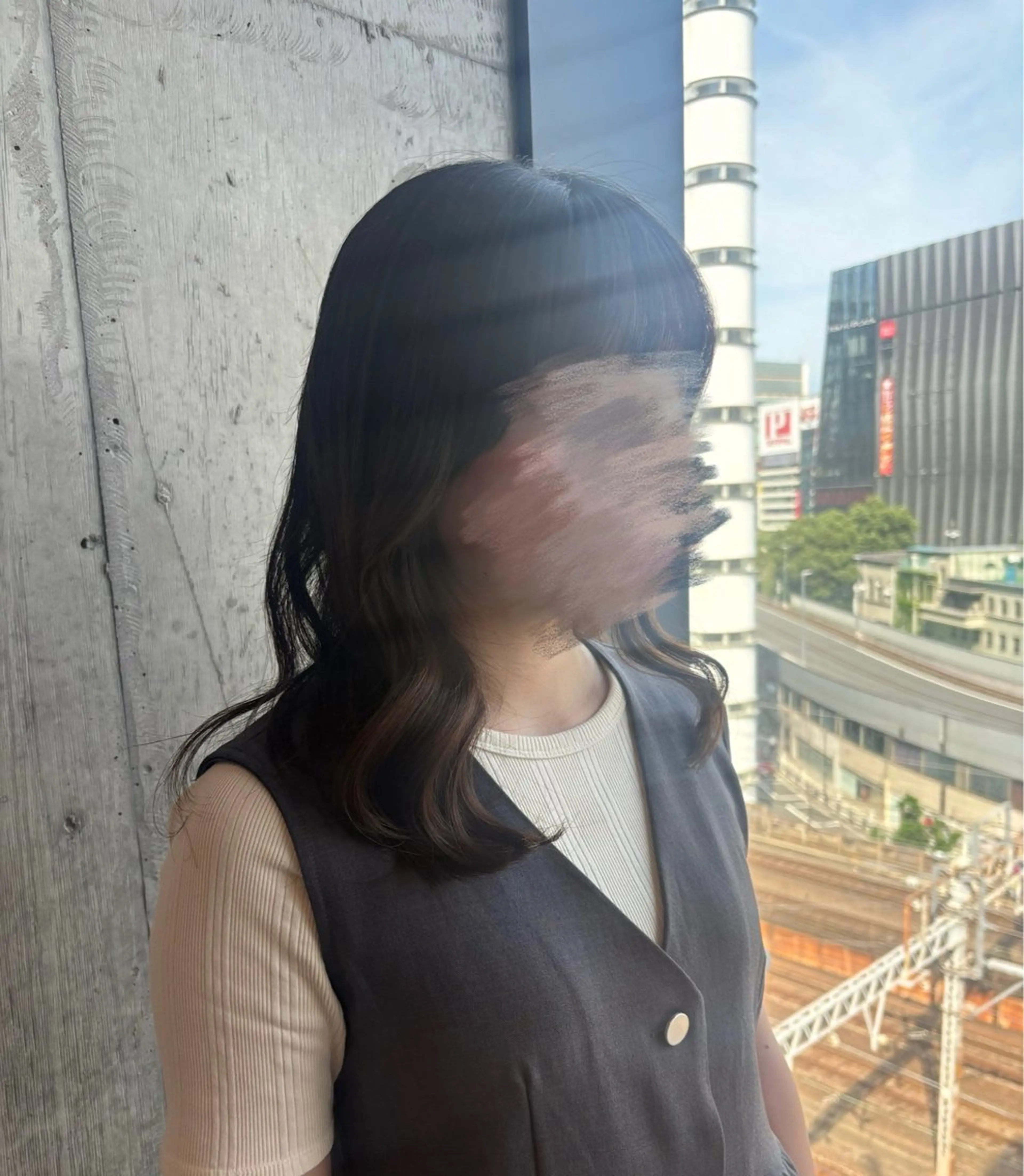 ミディアム パーマ ショート/パーマ/ みさきのヘアスタイル