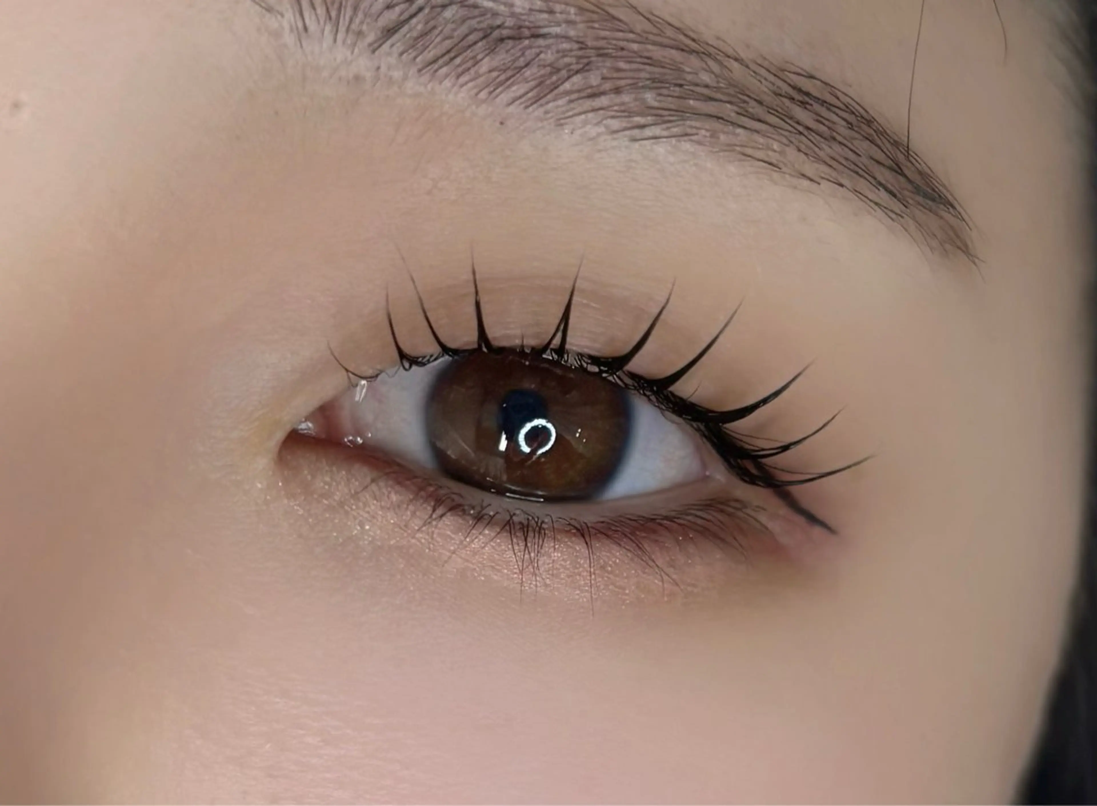 すぐ予約可✨🖤似合わせラッシュリフト🖤一重の方、カール感が欲しい方におすすめ‼︎コーティング剤仕上げ付き♪(束感可)の写真