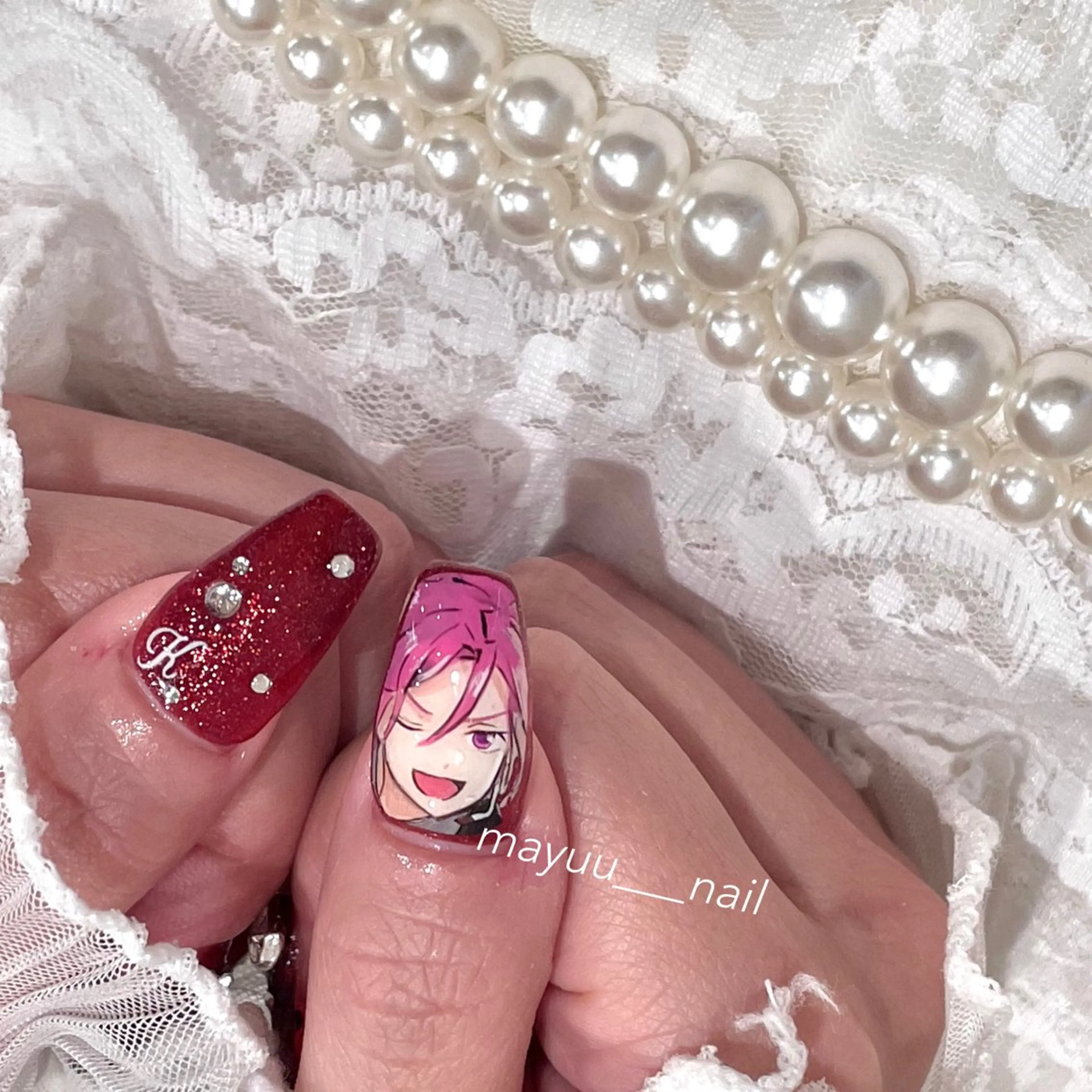 ネイル 🎀 Mayu 🎀痛ネイルのネイルデザイン