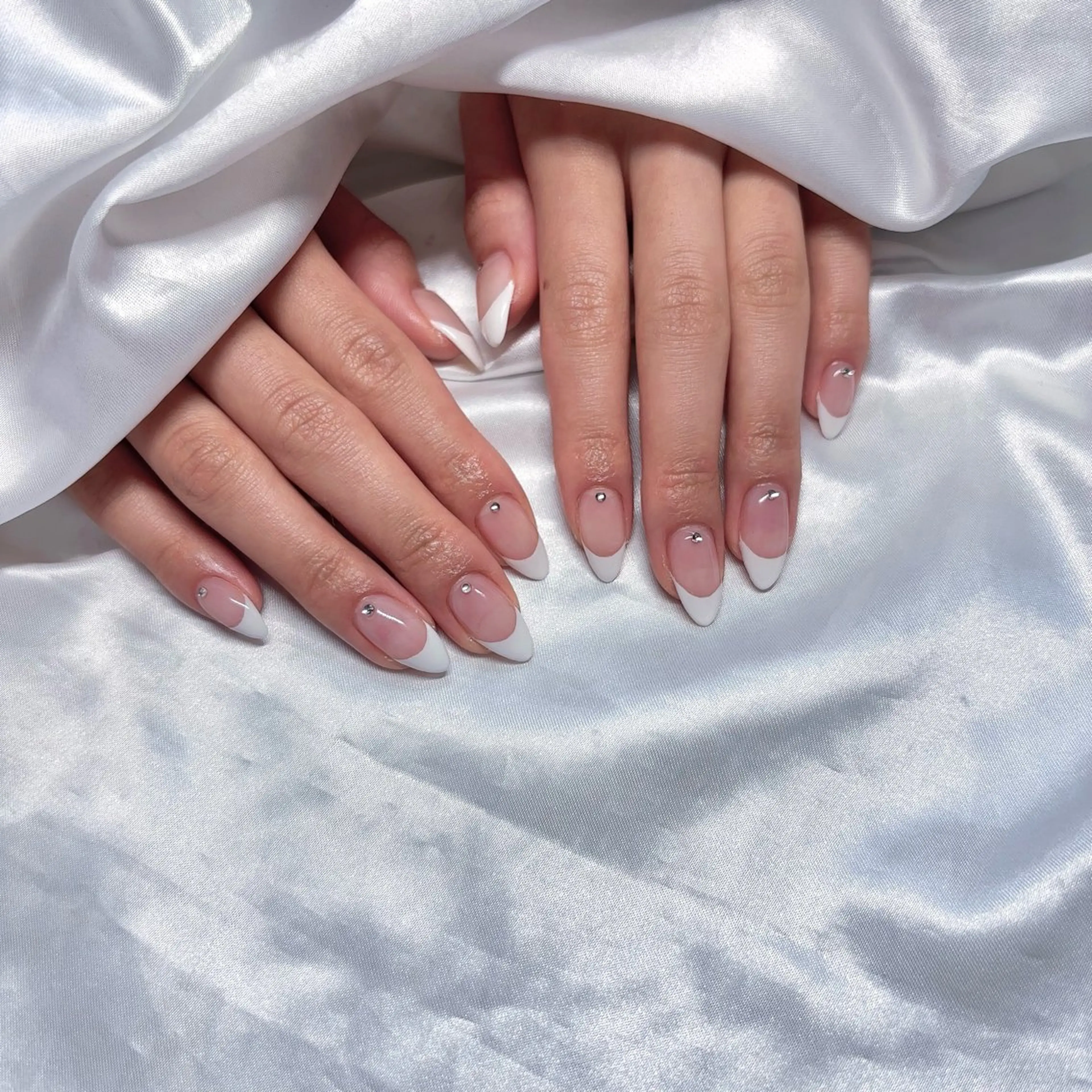 ネイル フレンチネイル ハンドネイル 京橋/ Lance nail Minaのネイルデザイン