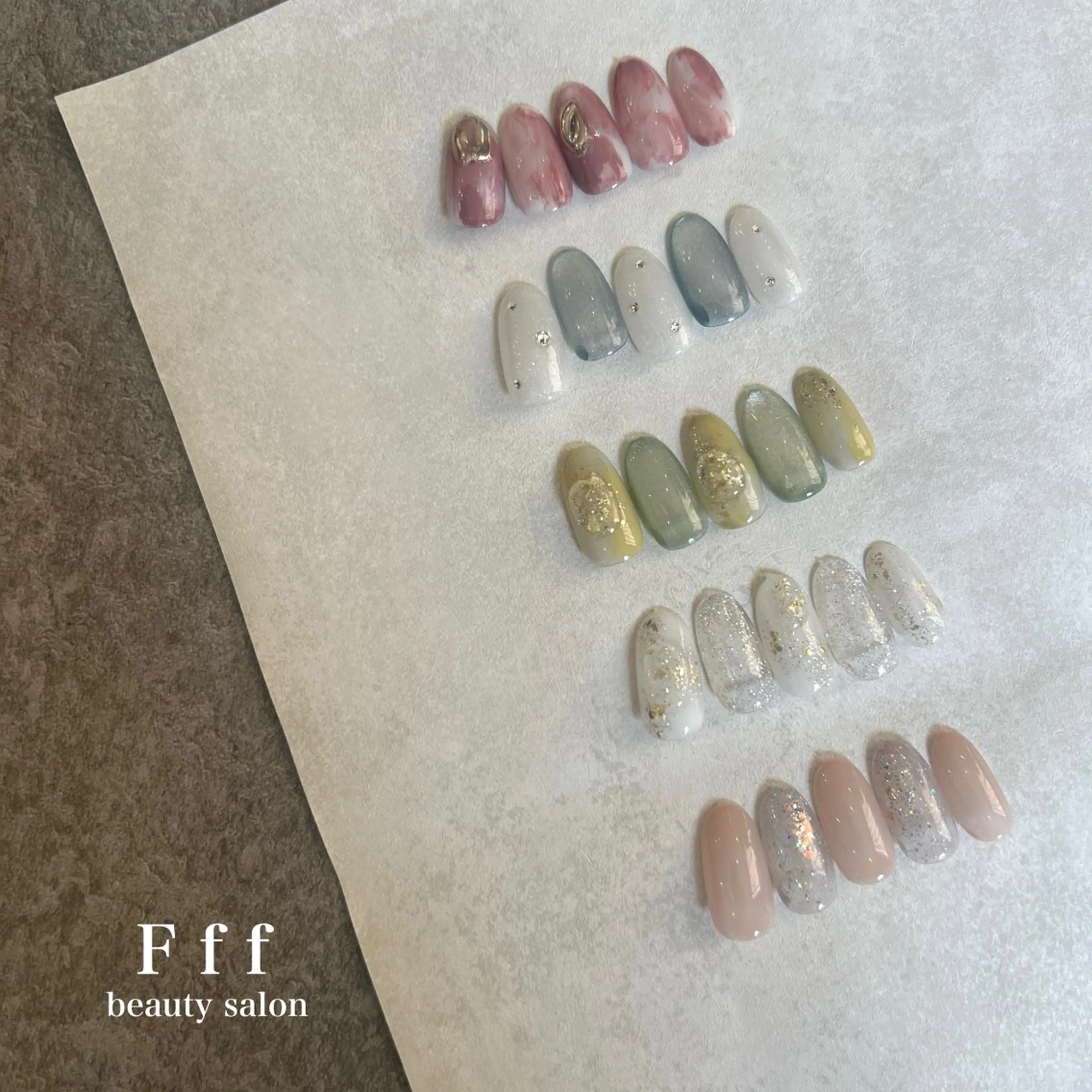 ネイル ハンドネイル フットネイル Fff所属・Fff Asukaのネイルデザイン