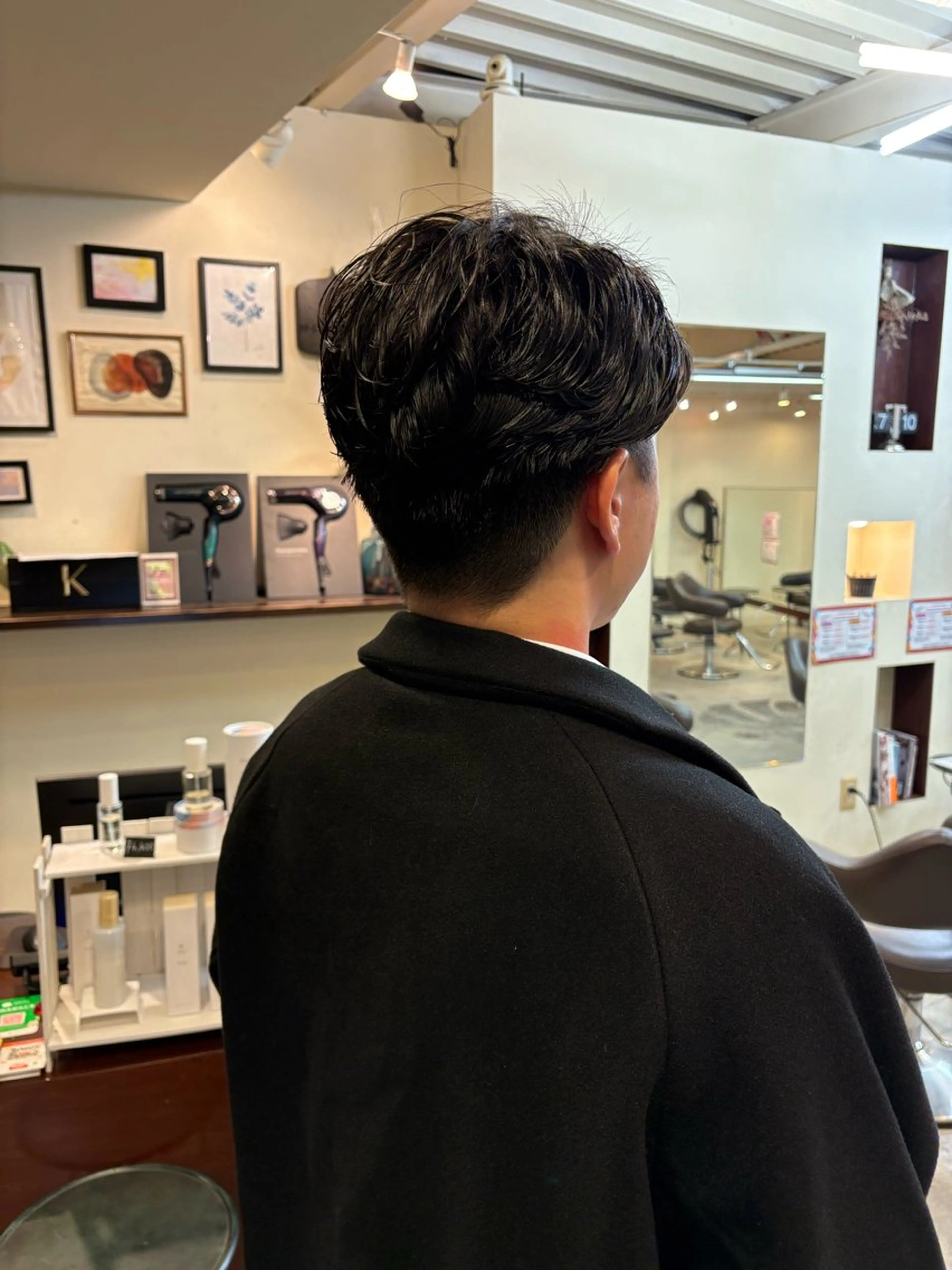 【メンズ限定】ニュアンスパーマ＋カットの写真