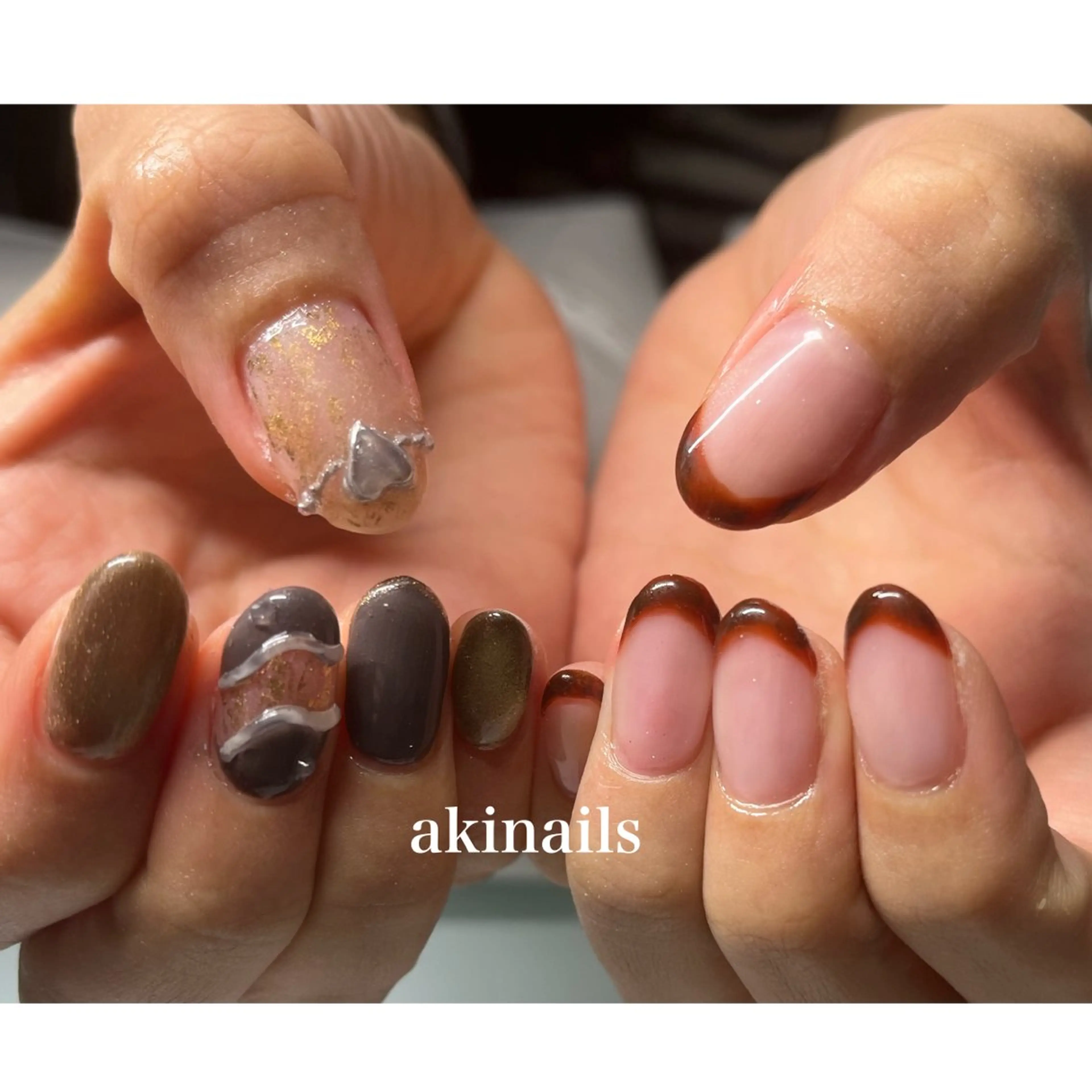 ネイル aki nailsのネイルデザイン