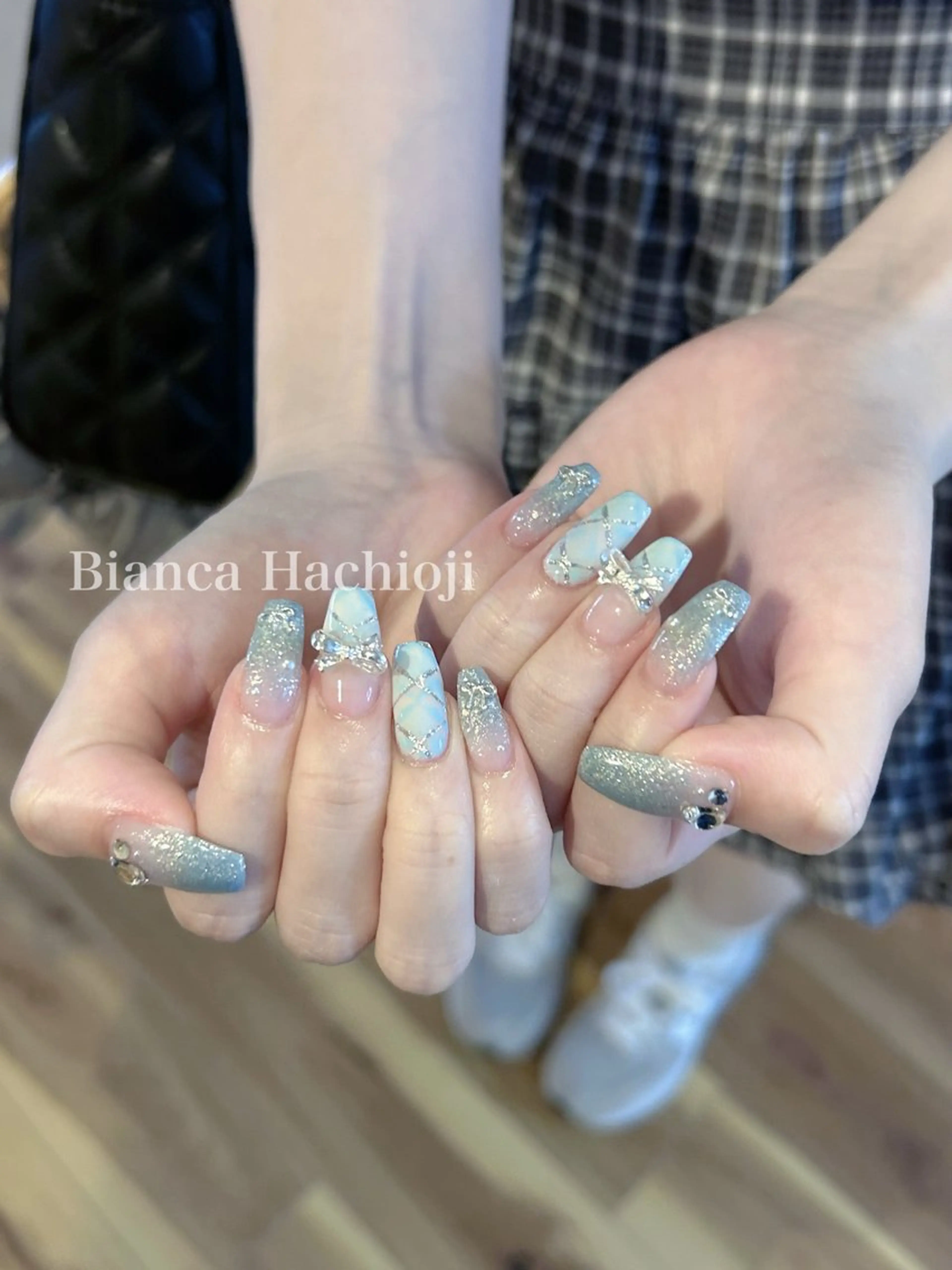 ネイル 𝑌𝑈𝑈𝐾𝐴 /ワンホン/量産型のネイルデザイン