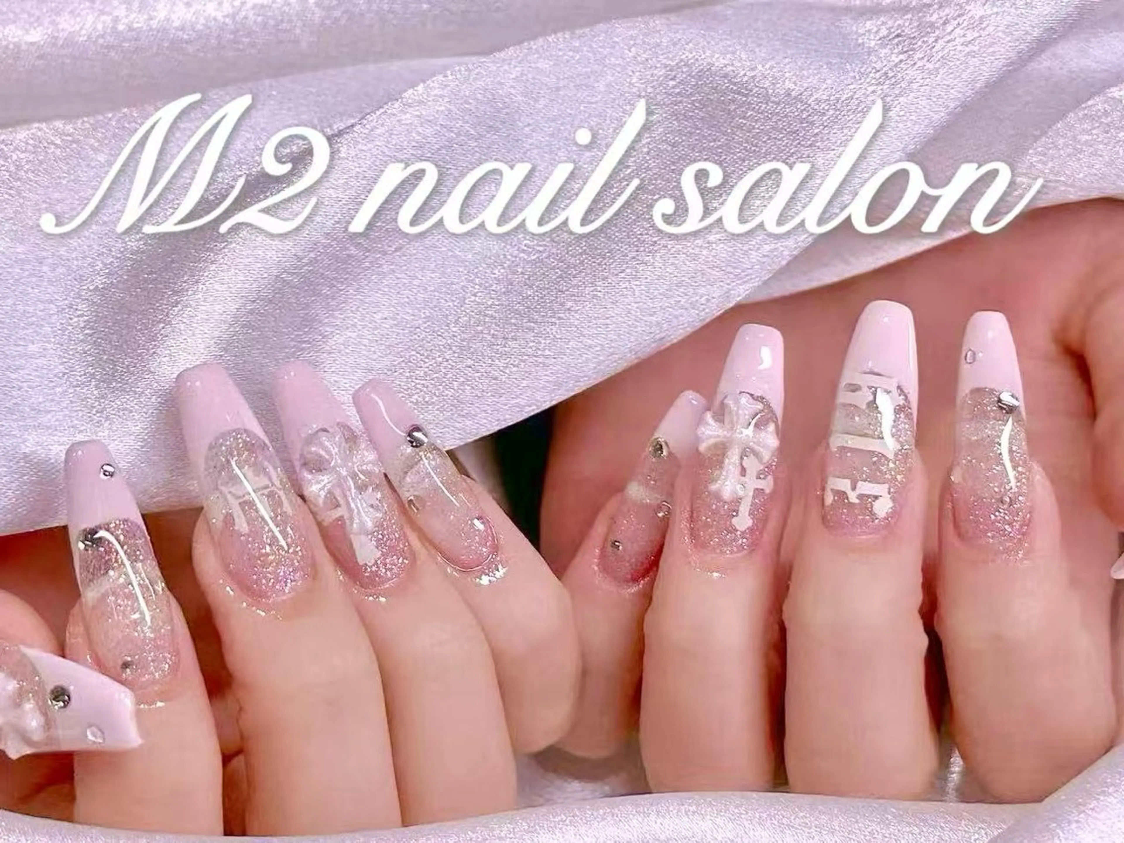 ネイル 長さだし専門店 M2　rikaのネイルデザイン