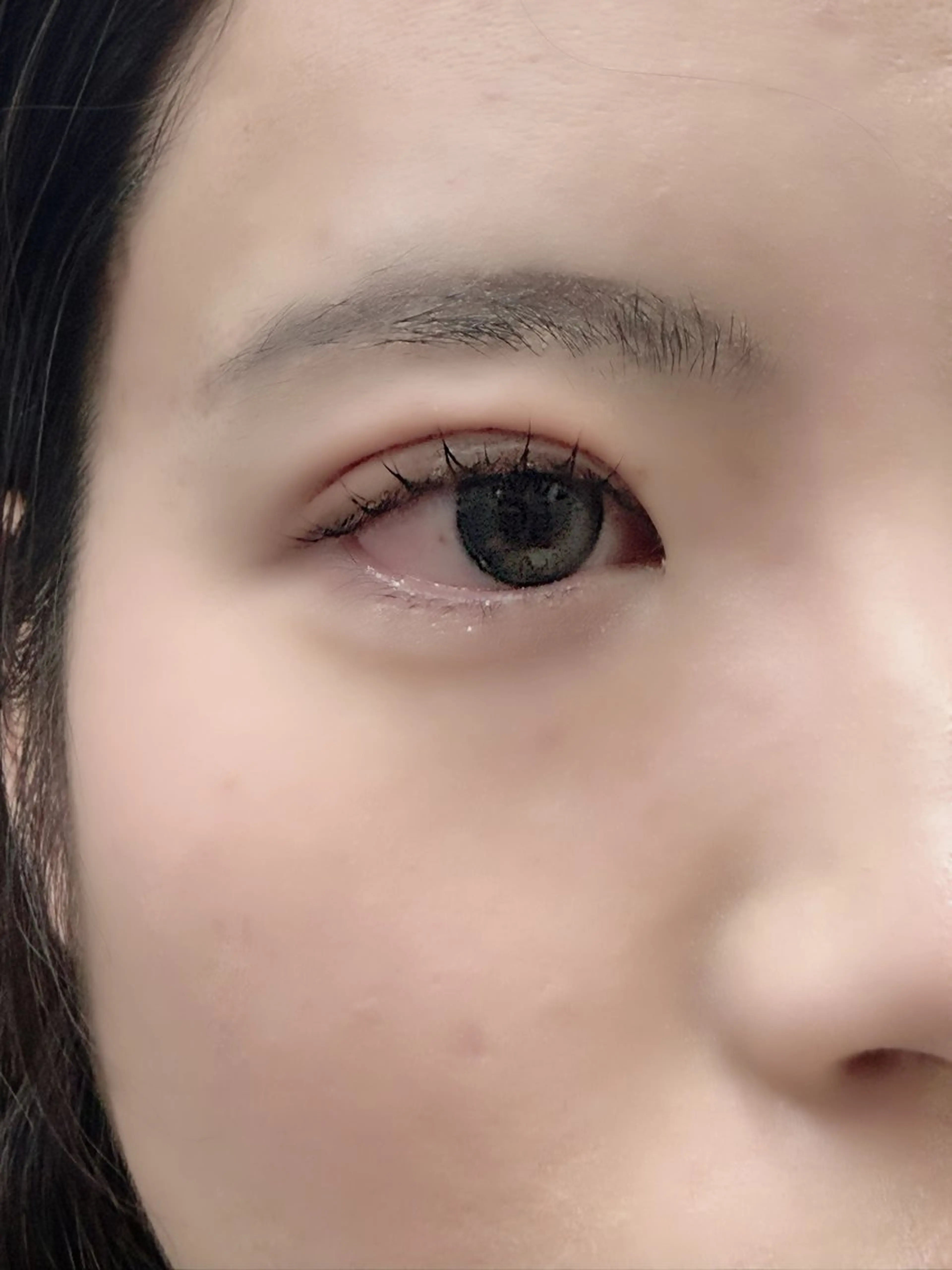 韓ドルパーマの写真