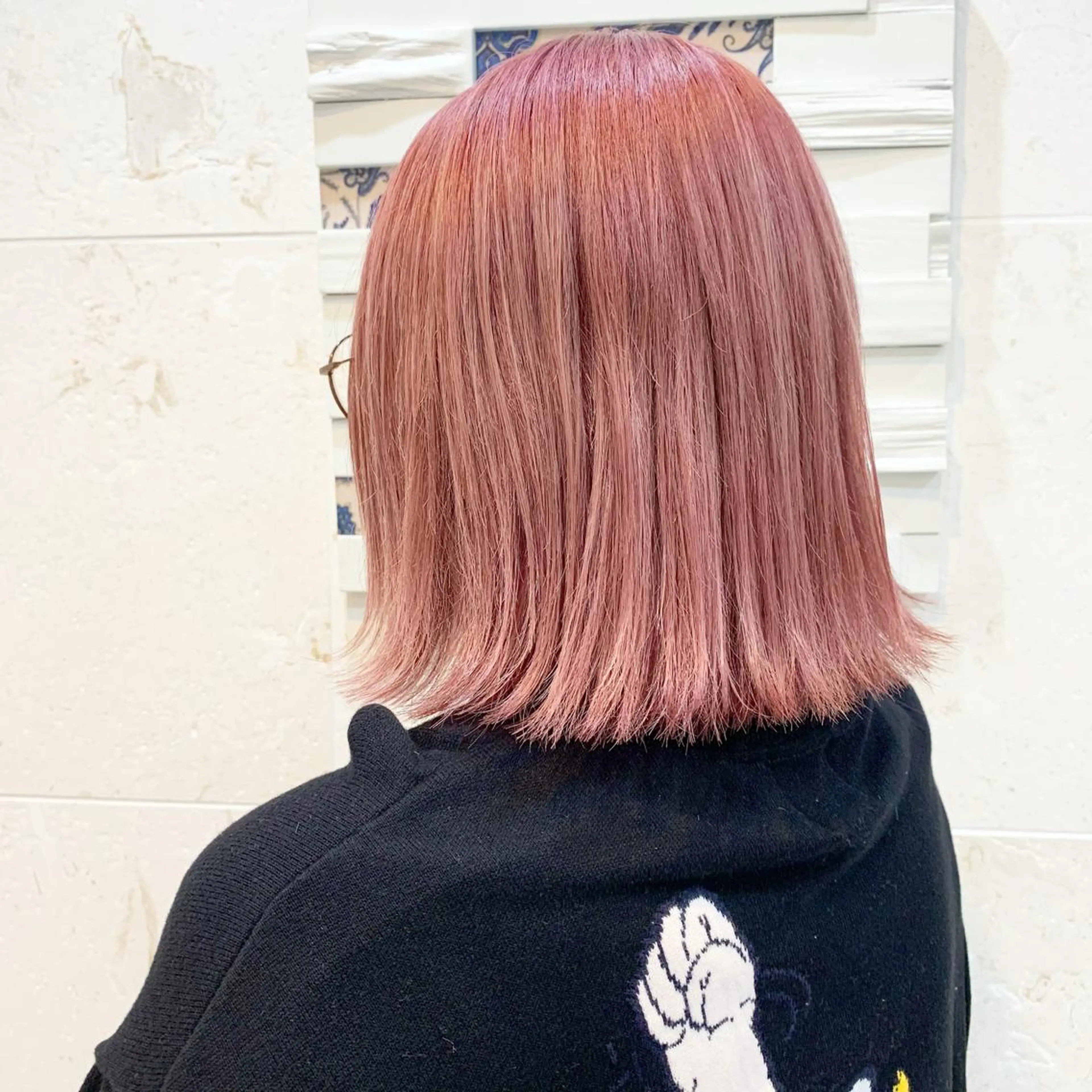 ショート カット ヘアカラー トリートメント 💘カラー人気No. 1💘SAYAのヘアスタイル