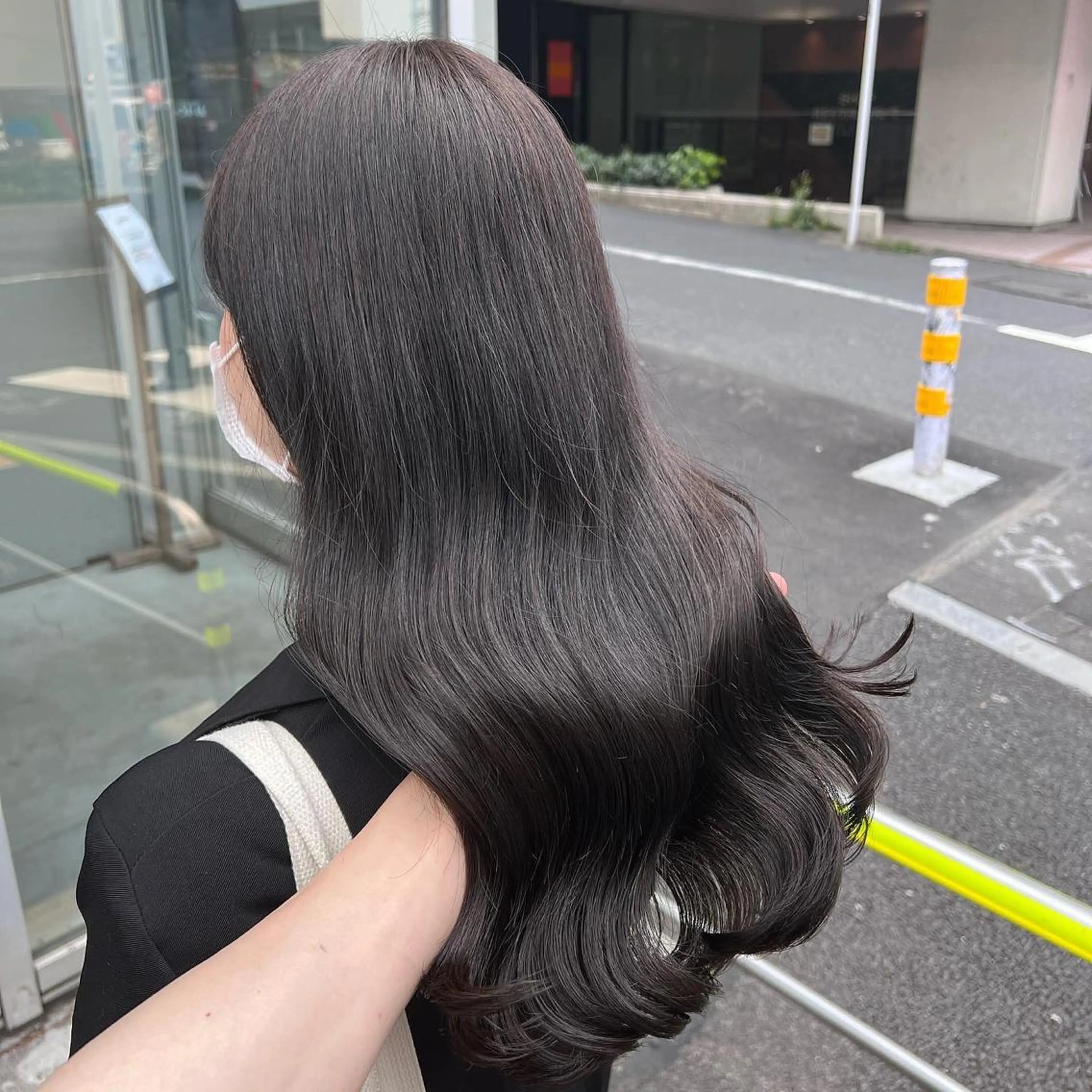 ミディアム カラー 愛結 暖色カラー🎀🩰のヘアスタイル